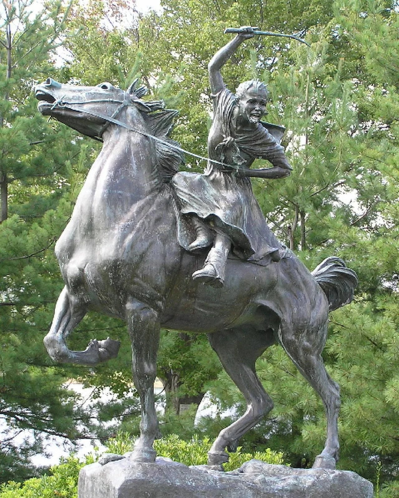 Portrait of Sybil Ludington (1761–1839) – memorial page