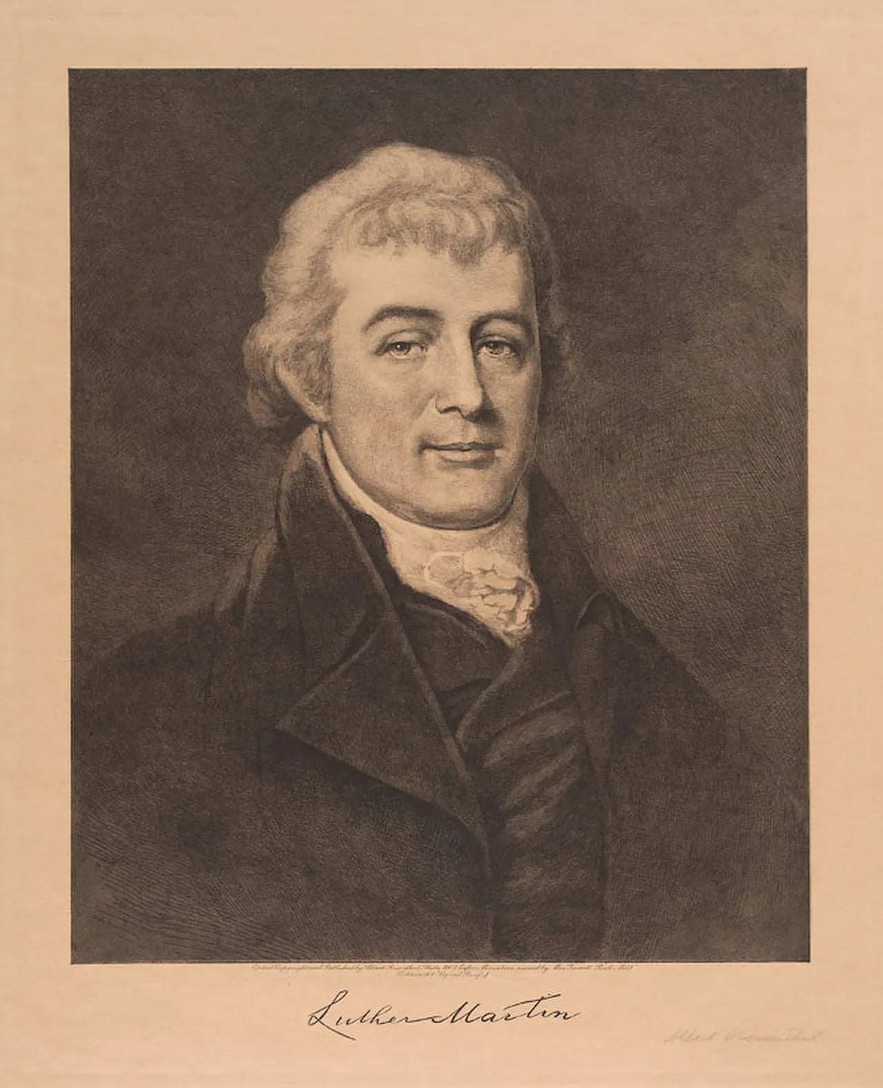 Portrait of Luther Martin (1748–1826) – memorial page