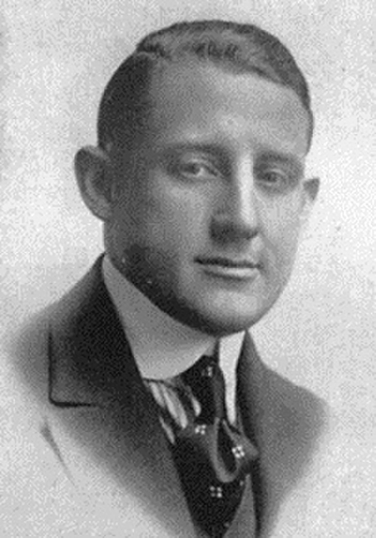 Porträt von Eugene Van Gent (1889–1949) – Gedenkseite