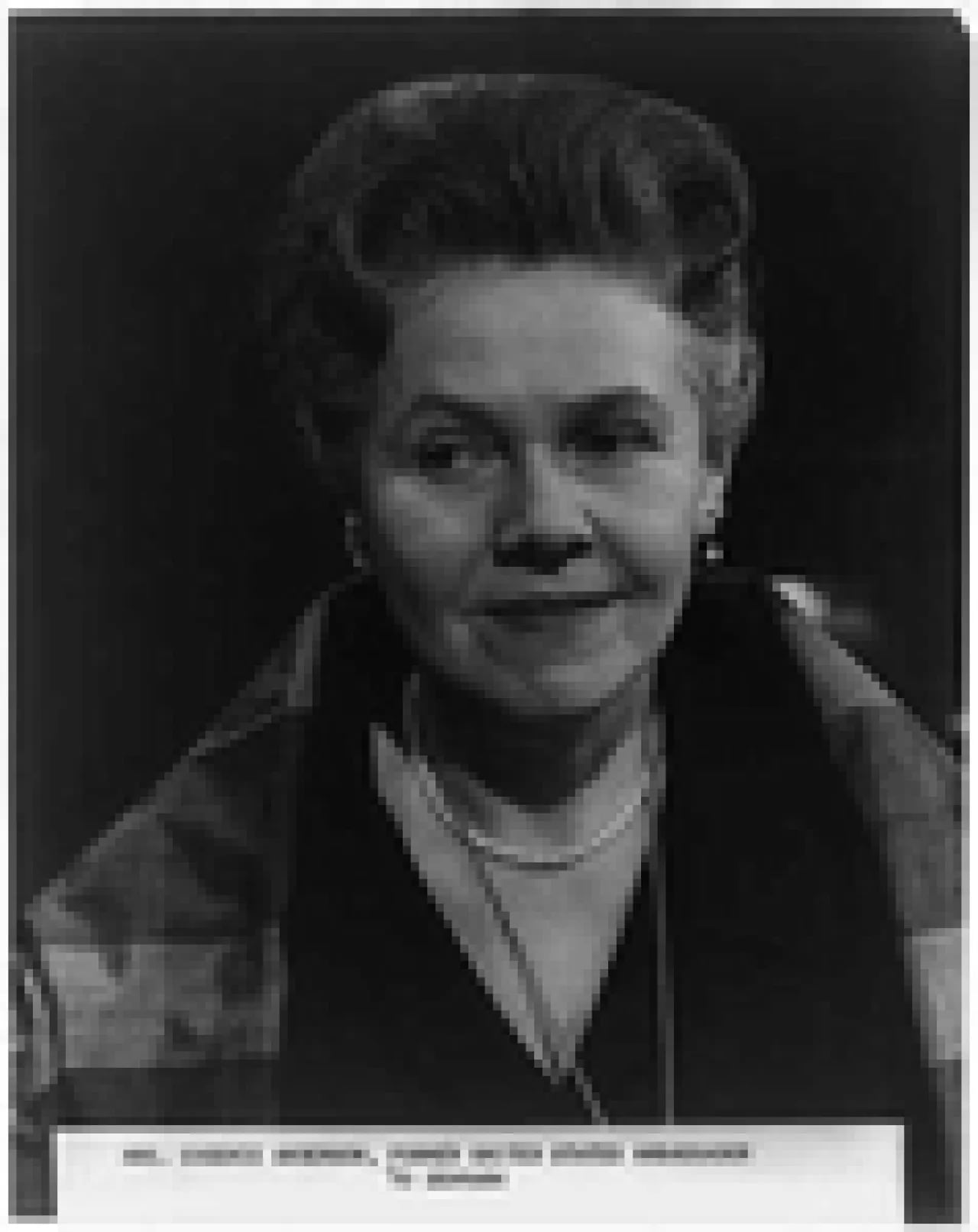 Portrait of Eugenie Anderson (1909–1997) – memorial page
