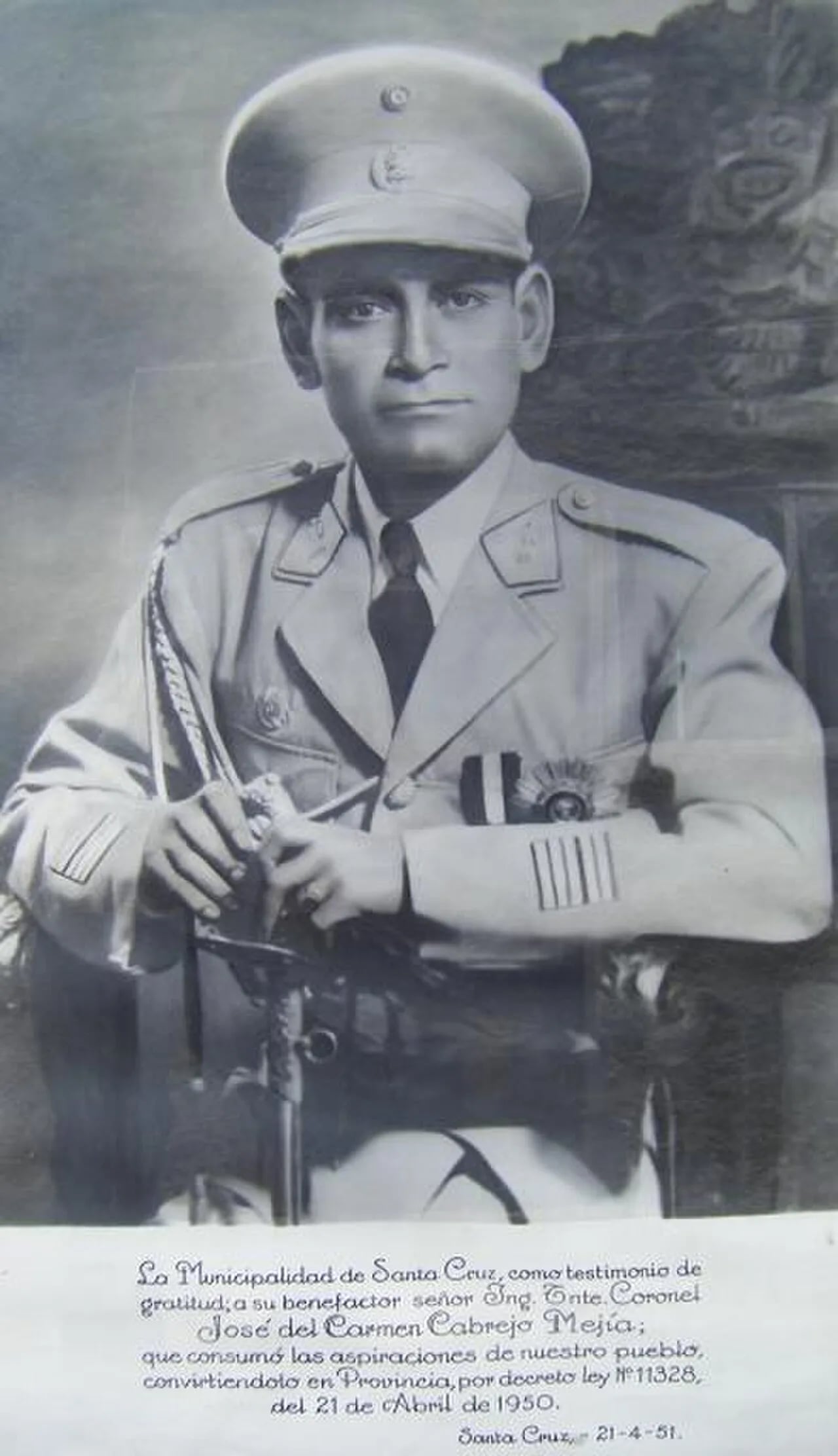Portrait of José Cabrejo Mejía (1907–2003) – memorial page