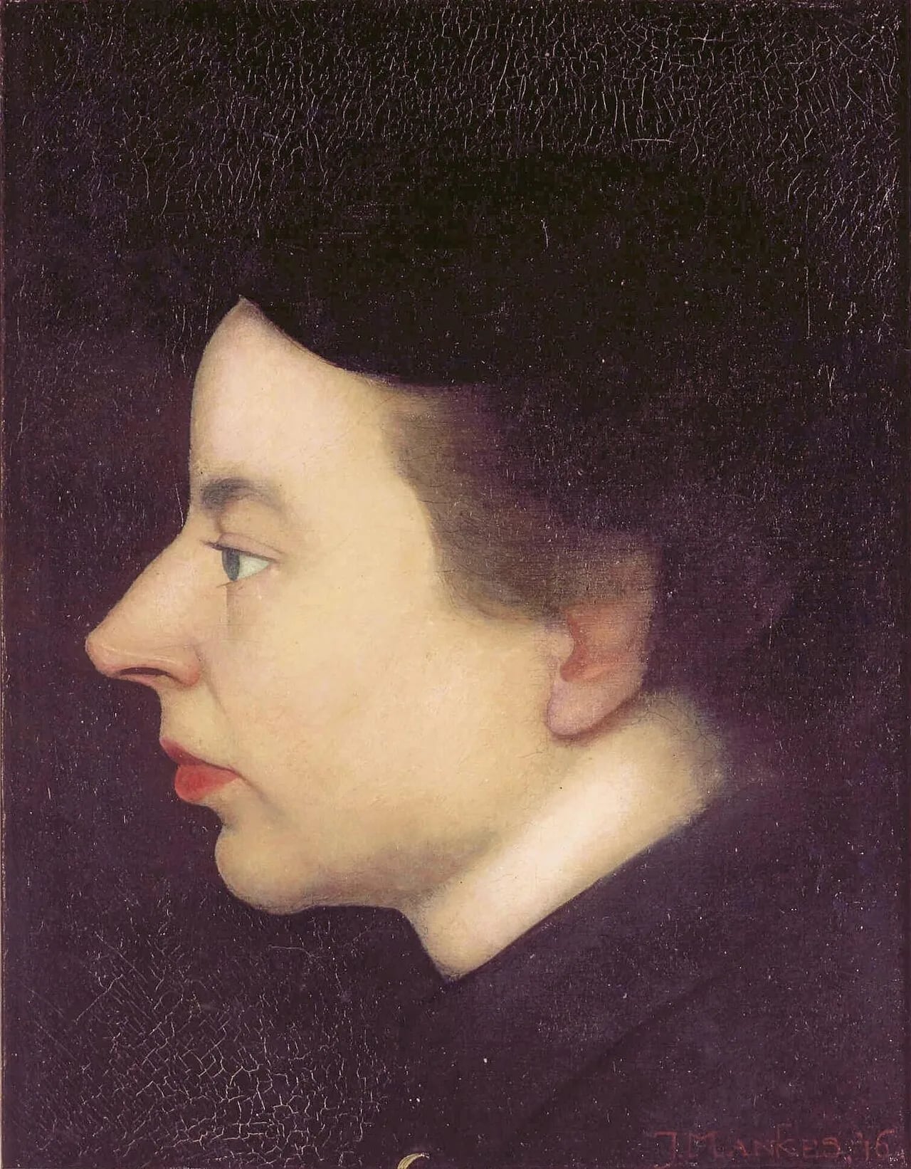 Portrait of Anne Zernike (1887–1972) – memorial page