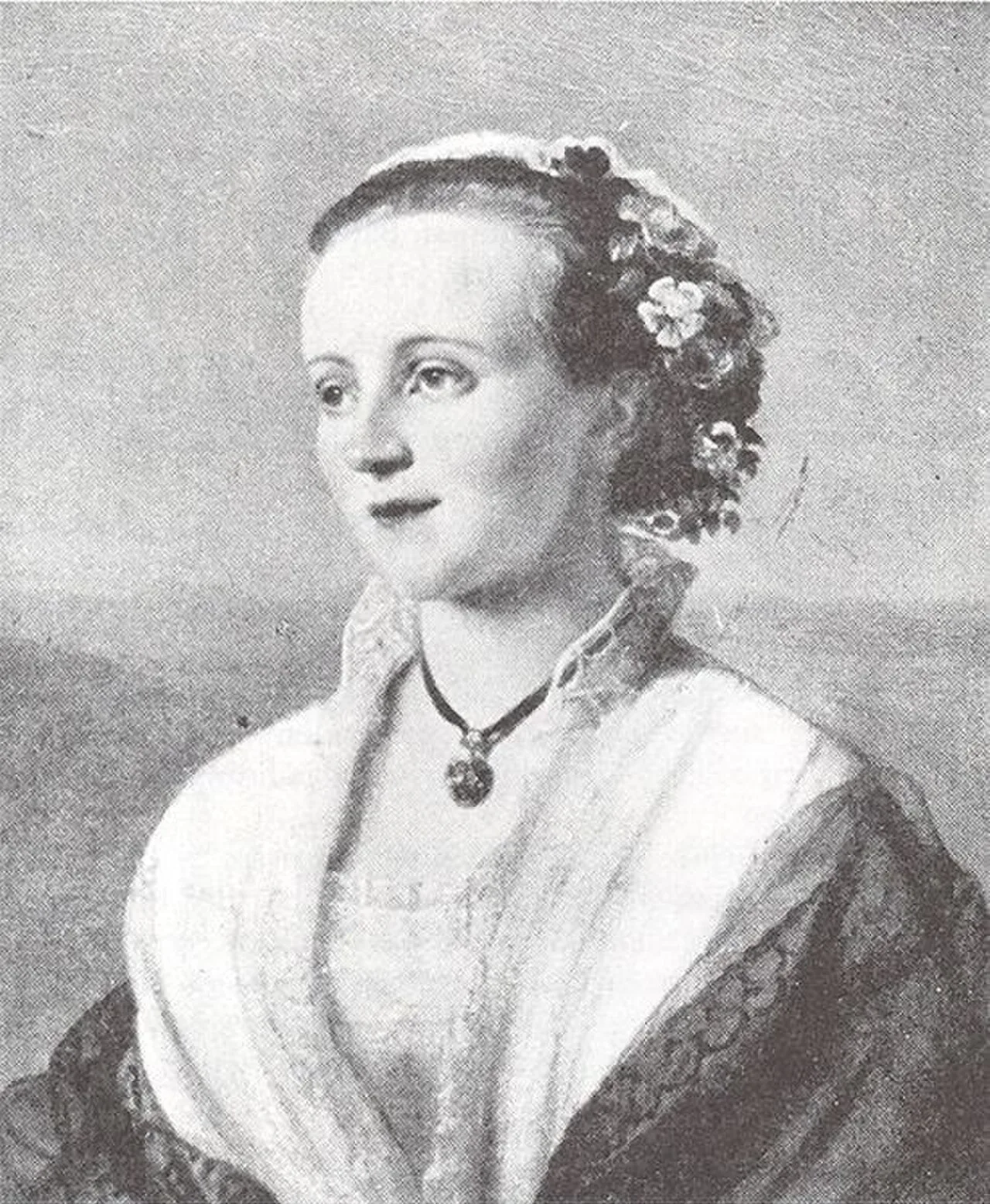 Porträt von Marie von Nassau (1825–1902) – Gedenkseite