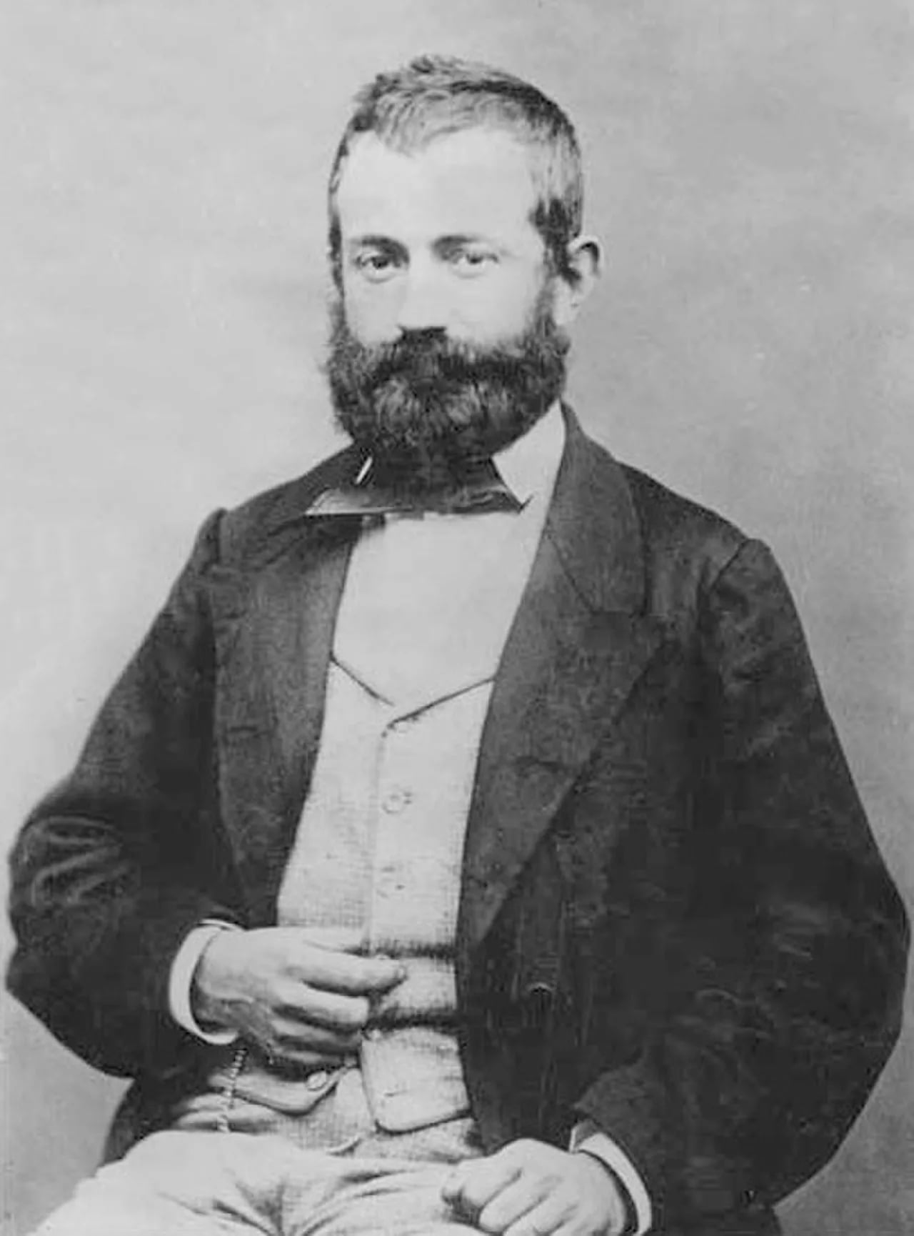Portrait of Quintino Sella (1827–1884) – memorial page