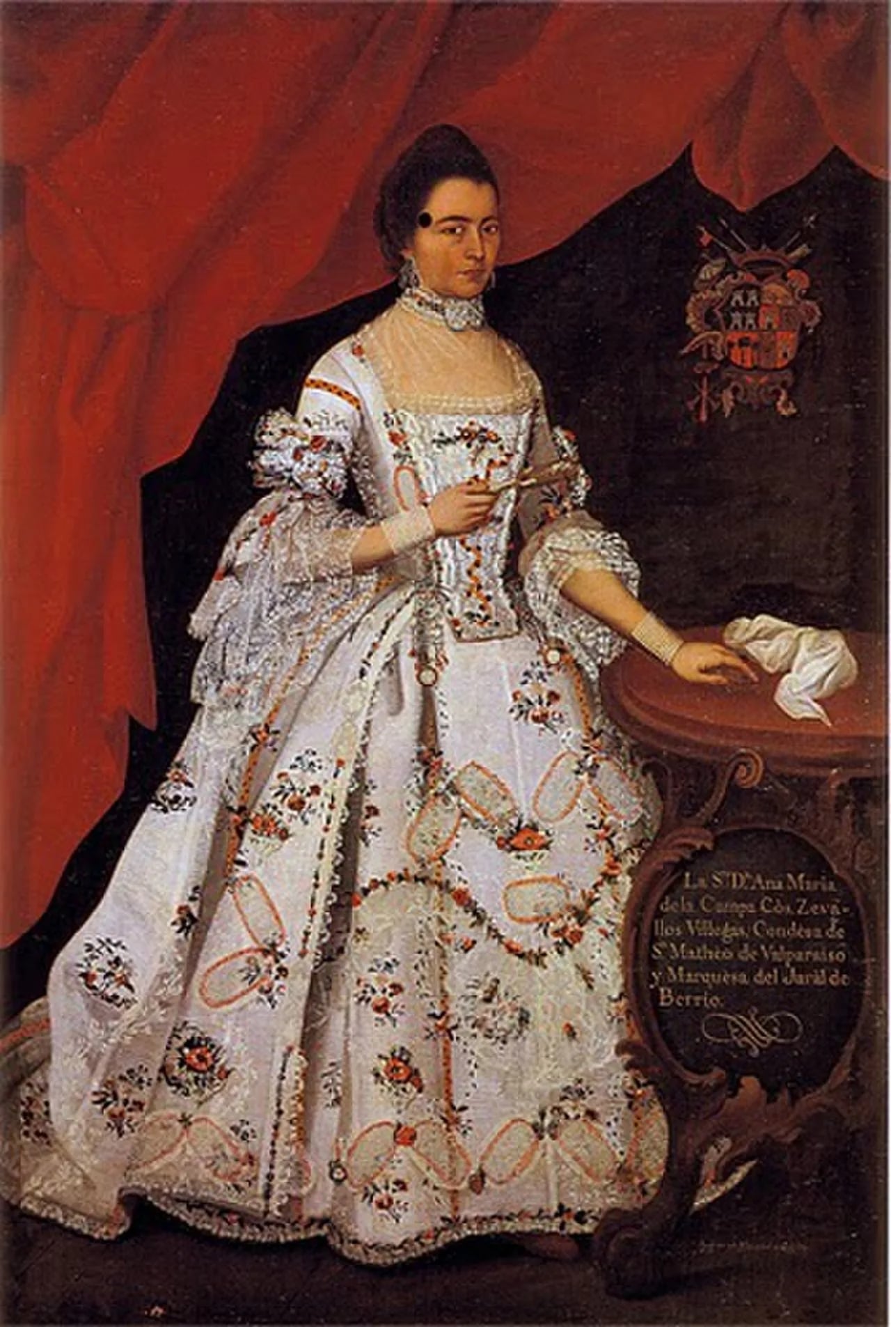 Porträt von Ana María de la Campa-Cos (1734–1804) – Gedenkseite