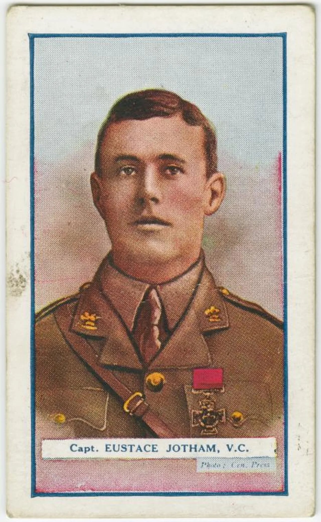 Porträt von Eustace Jotham (1883–1915) – Gedenkseite