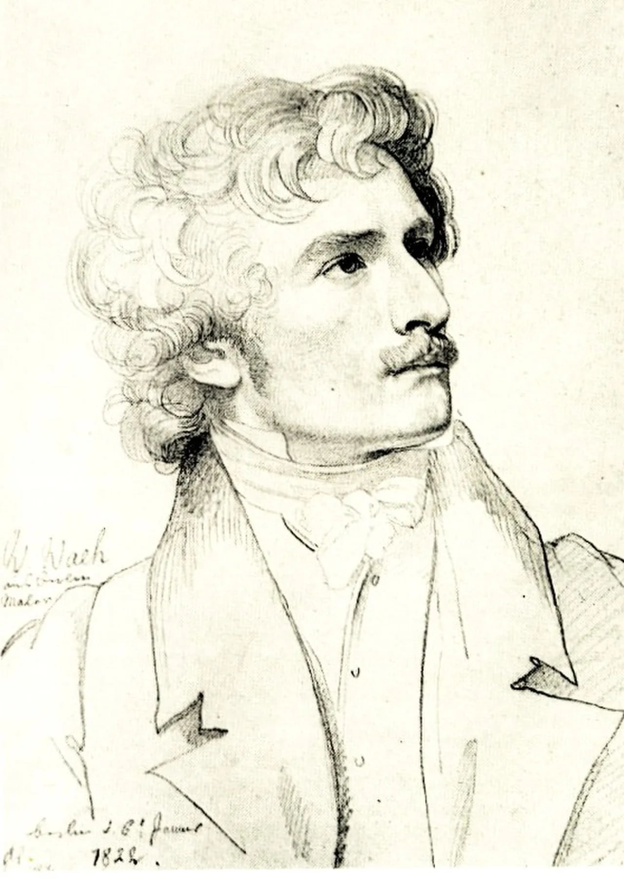 Porträt von Wilhelm Wach (1787–1845) – Gedenkseite