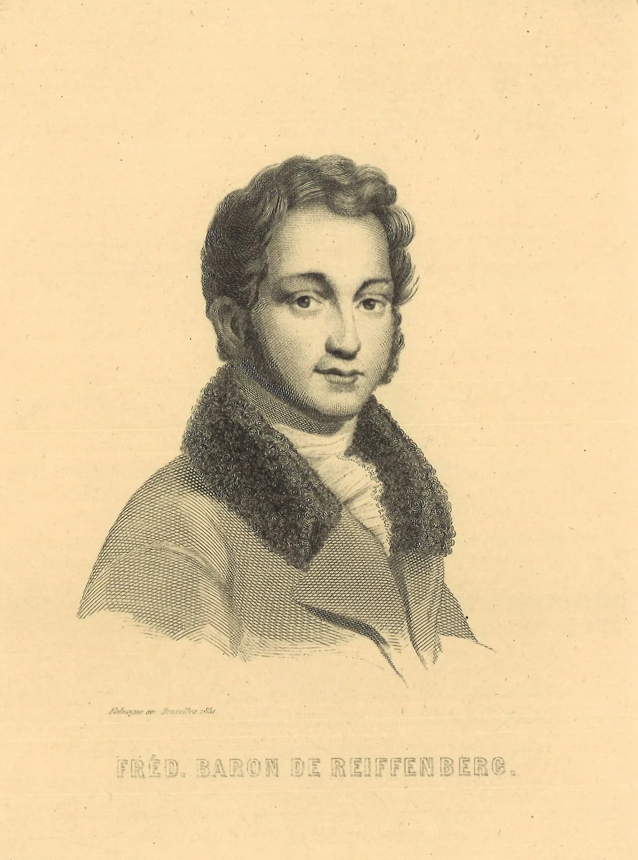 Portrait of Frédéric de Reiffenberg (1795–1850) – memorial page