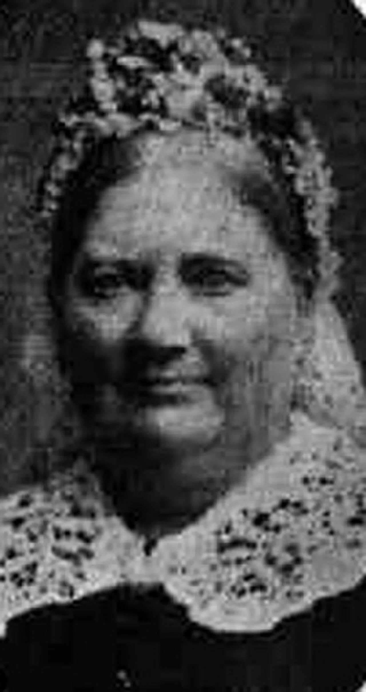 Porträt von Marie Rovsing (1814–1888) – Gedenkseite