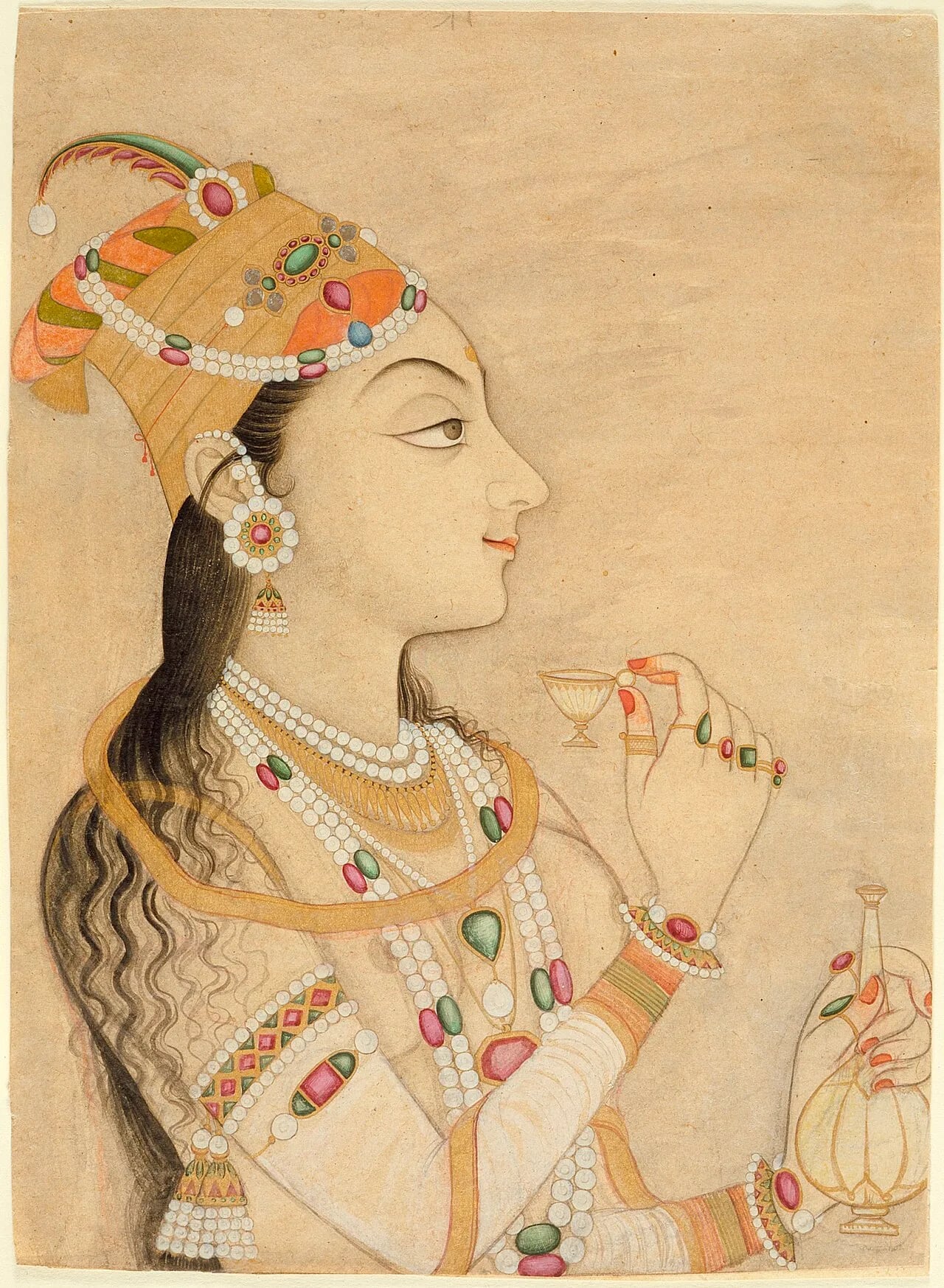 Porträt von Nur Jahan (1577–1645) – Gedenkseite