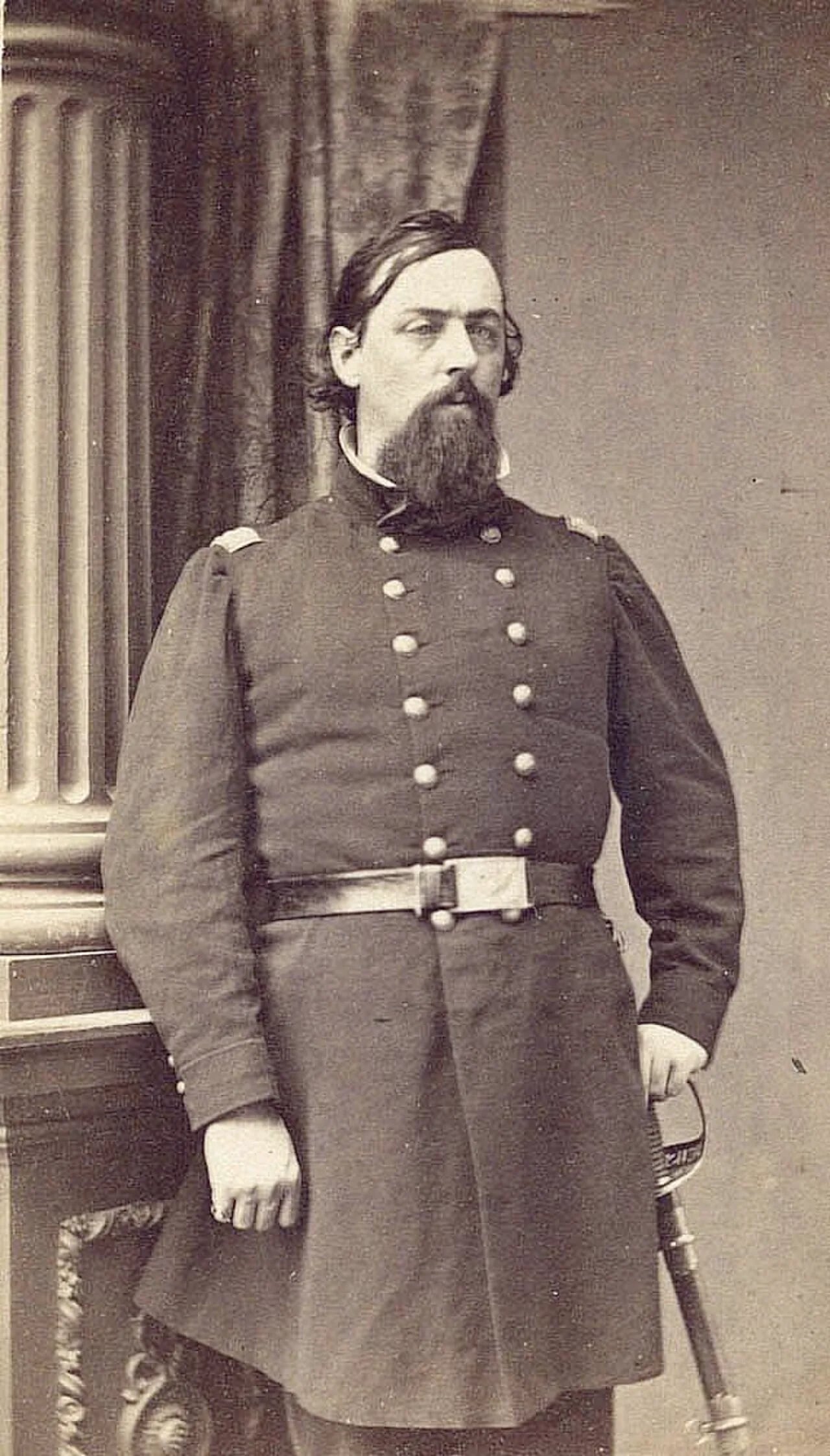 Portrait of Everett Peabody (1830–1862) – memorial page