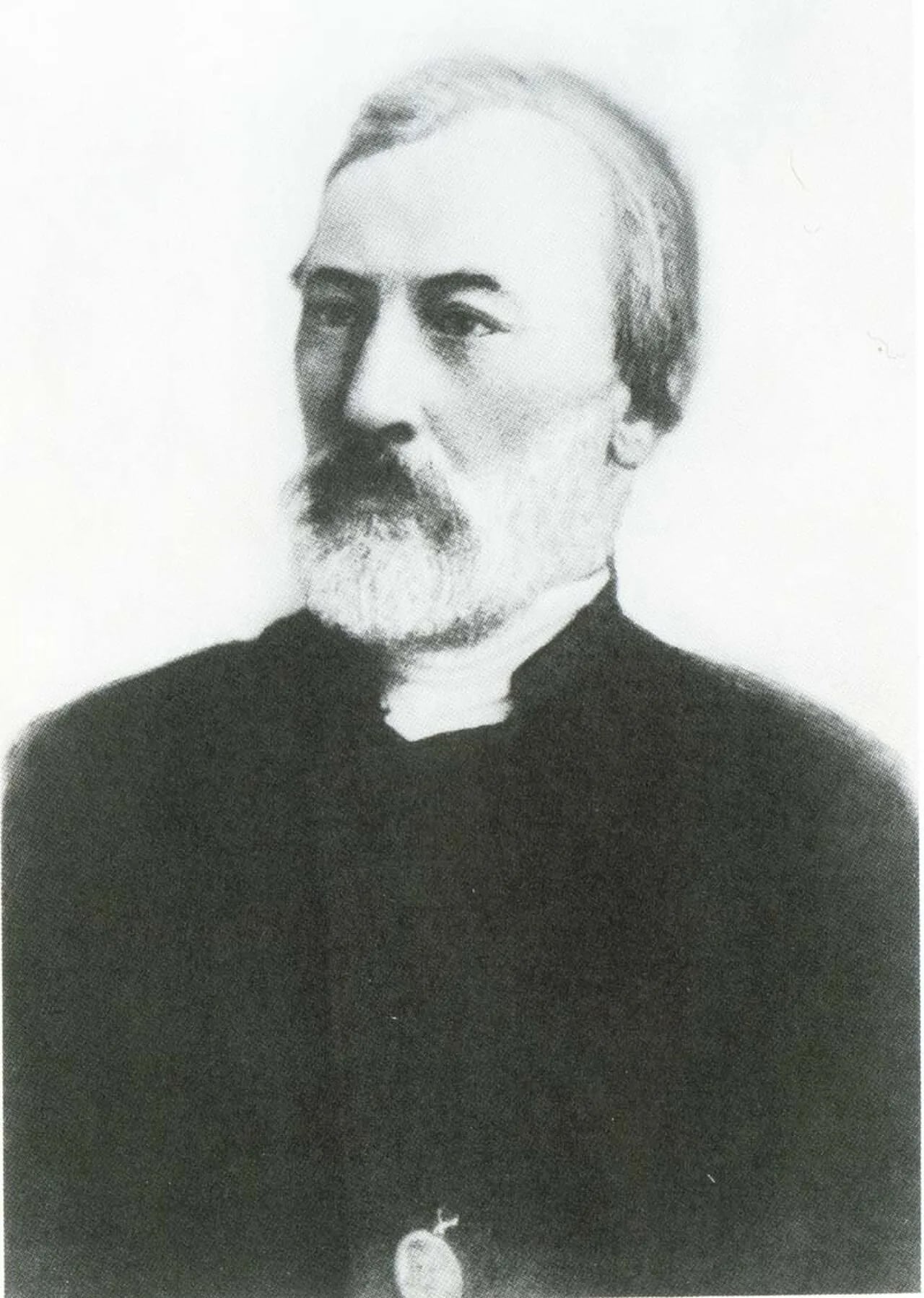 Porträt von Konstantin Nikolajewitsch Leontjew (1831–1891) – Gedenkseite
