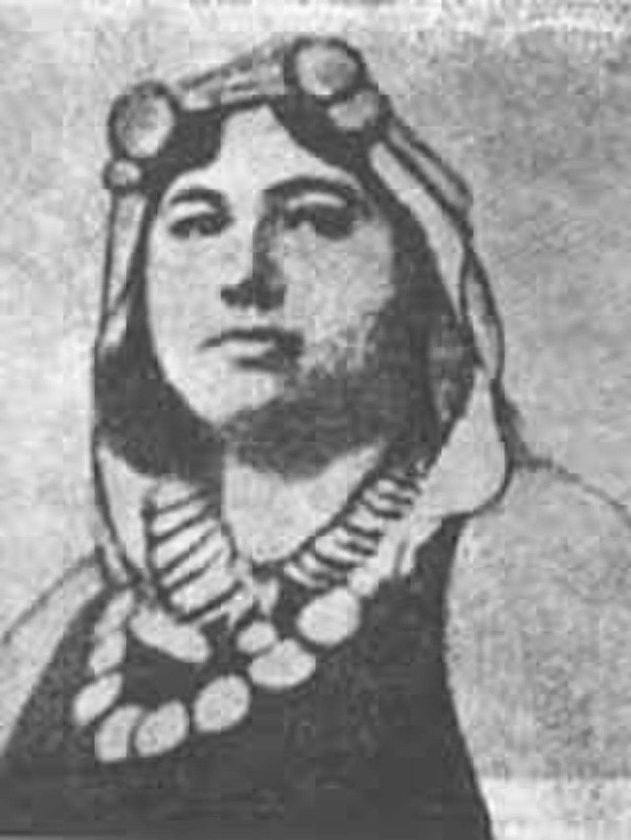 Portrait of Malak Hifnī Nāsif (1886–1918) – memorial page