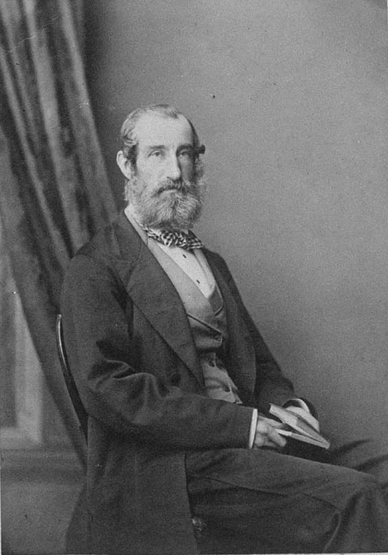 Porträt von Ezekiel Baker (1823–1912) – Gedenkseite
