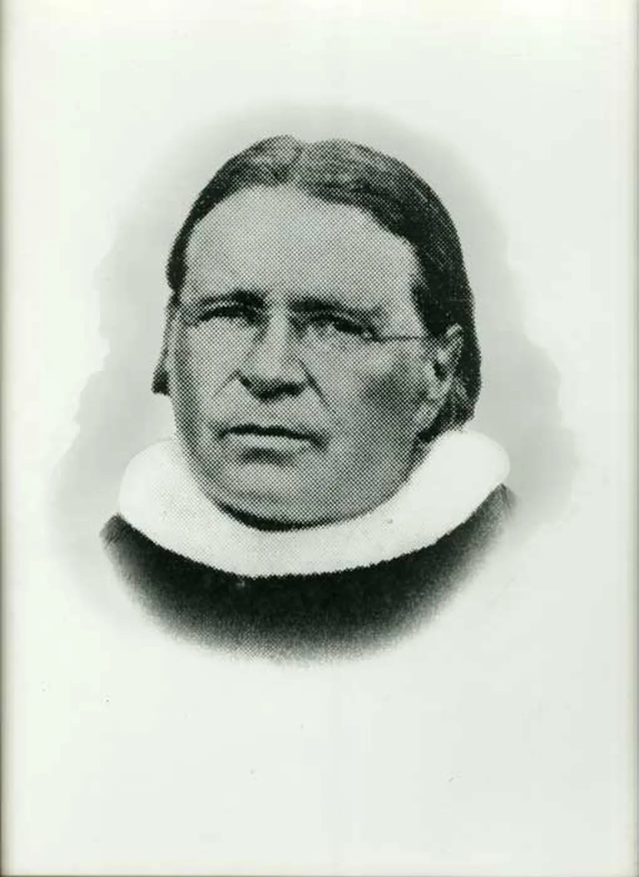 Portrait of Rasmus Brochmann Parelius Gaarder (1812–1873) – memorial page