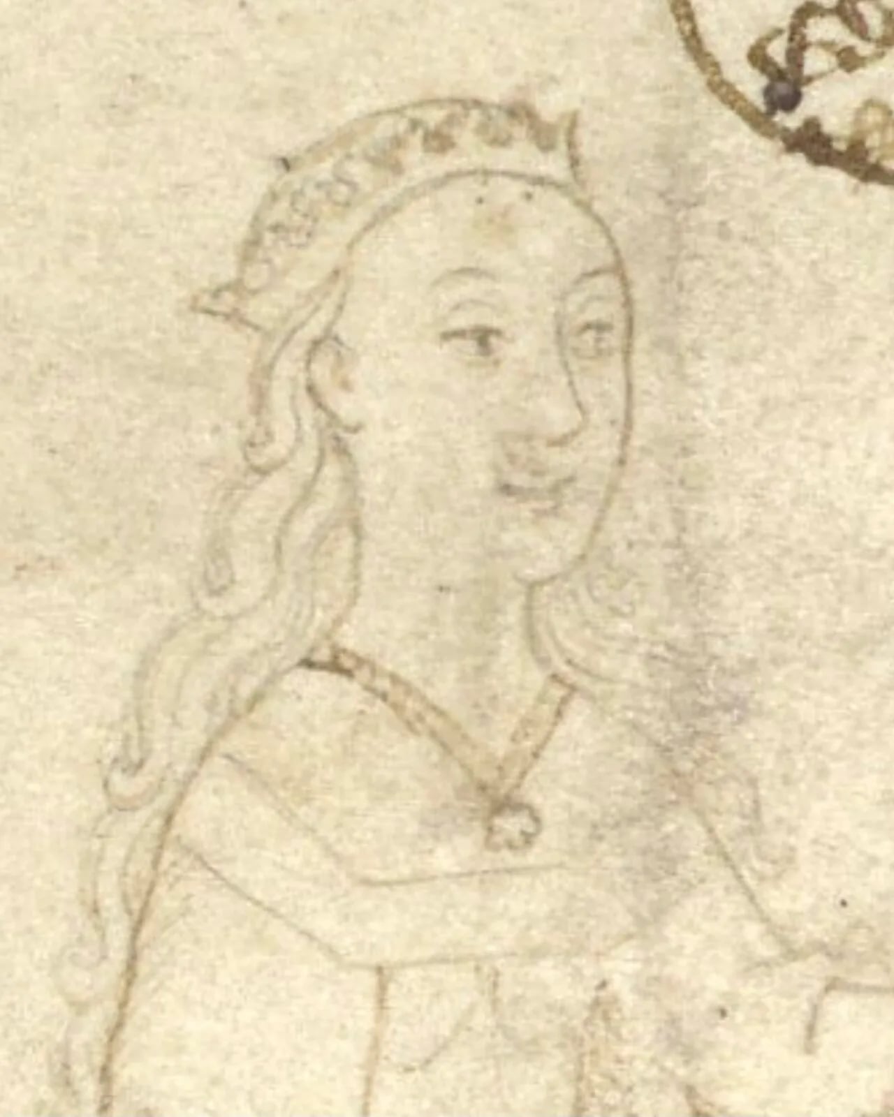 Porträt von Anne Beauchamp, 15. Countess of Warwick (1444–1449) – Gedenkseite