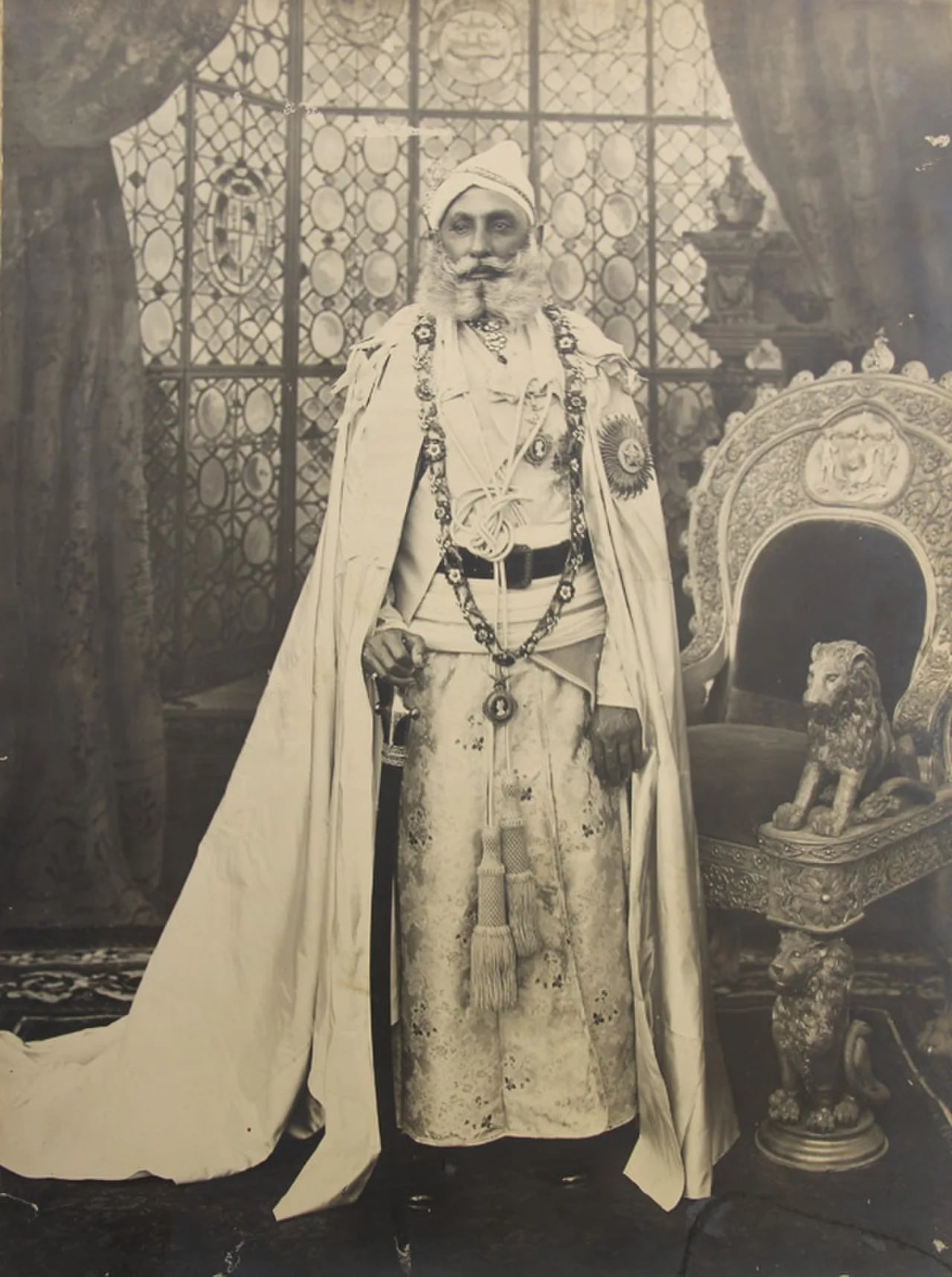 Porträt von Fateh Singh (1849–1930) – Gedenkseite