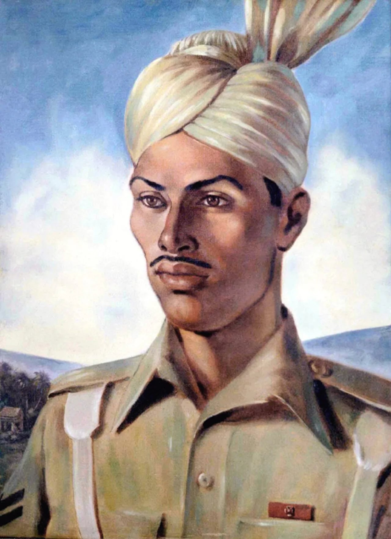 Porträt von Fazal Din (1921–1945) – Gedenkseite