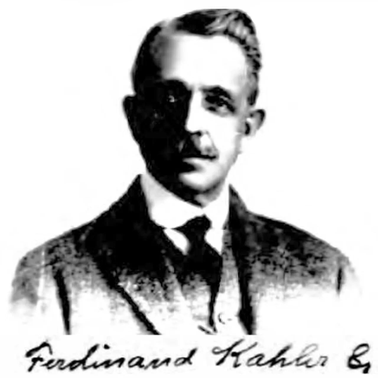 Portrait of Ferdinand N. Kahler (1864–1927) – memorial page
