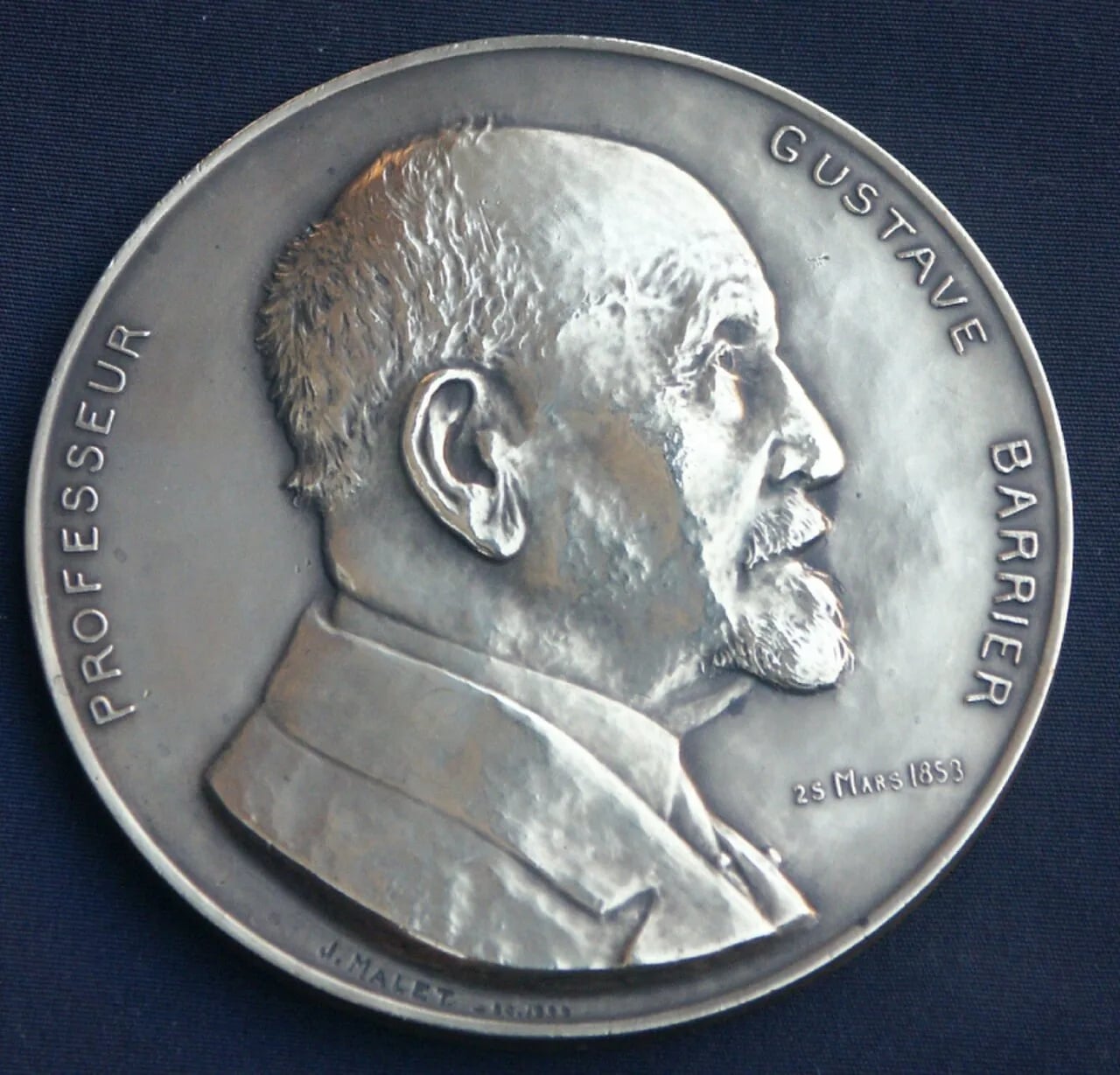 Porträt von Gustave Barrier (1853–1945) – Gedenkseite
