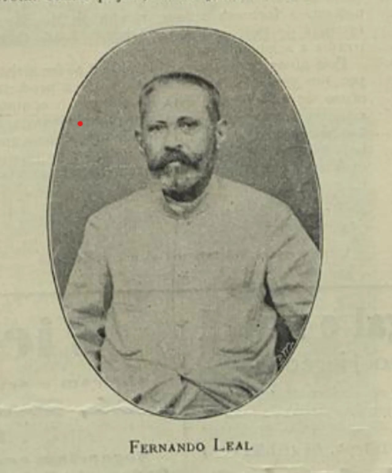 Porträt von Fernando da Costa Leal (1846–1910) – Gedenkseite