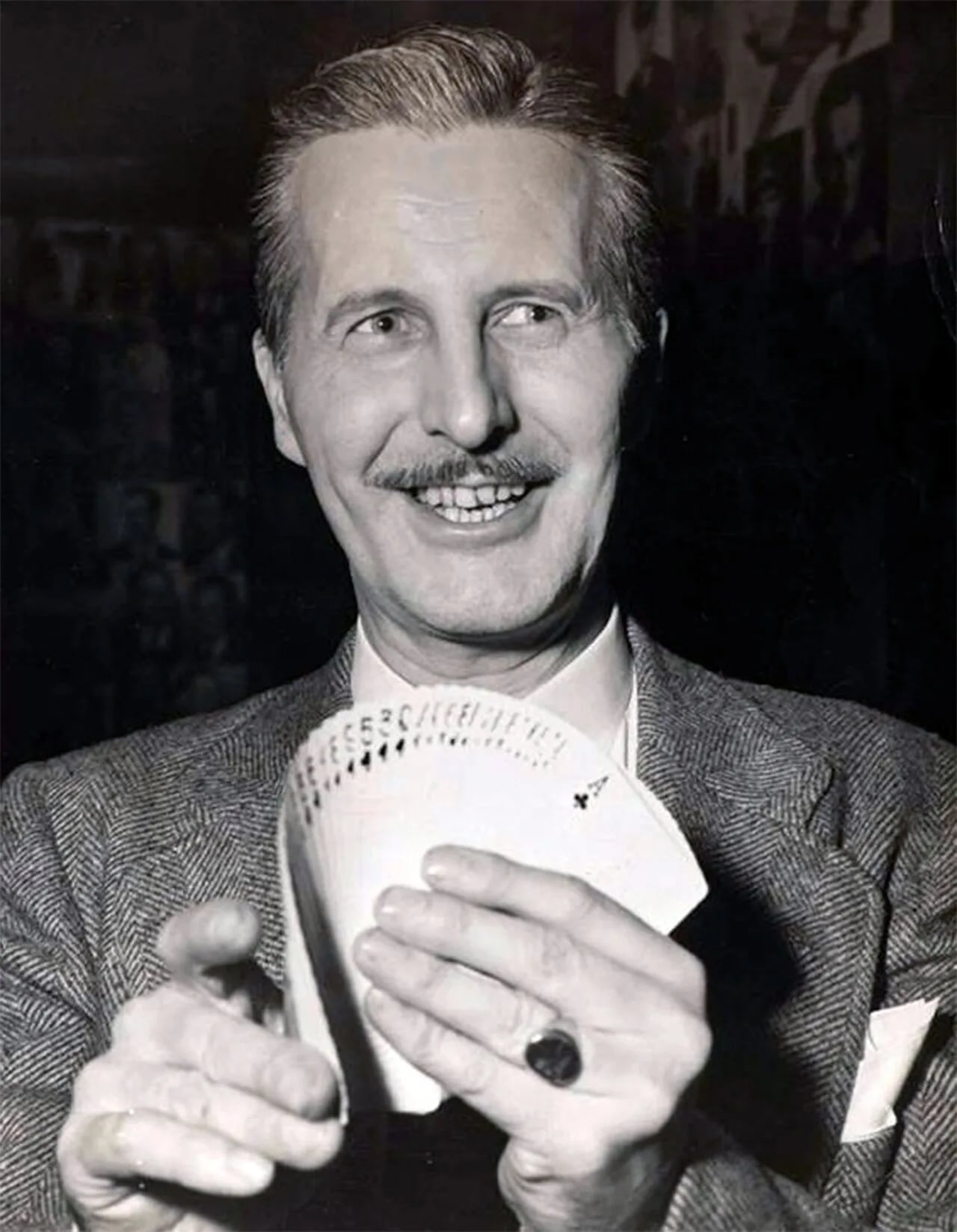 Porträt von Dai Vernon (1894–1992) – Gedenkseite