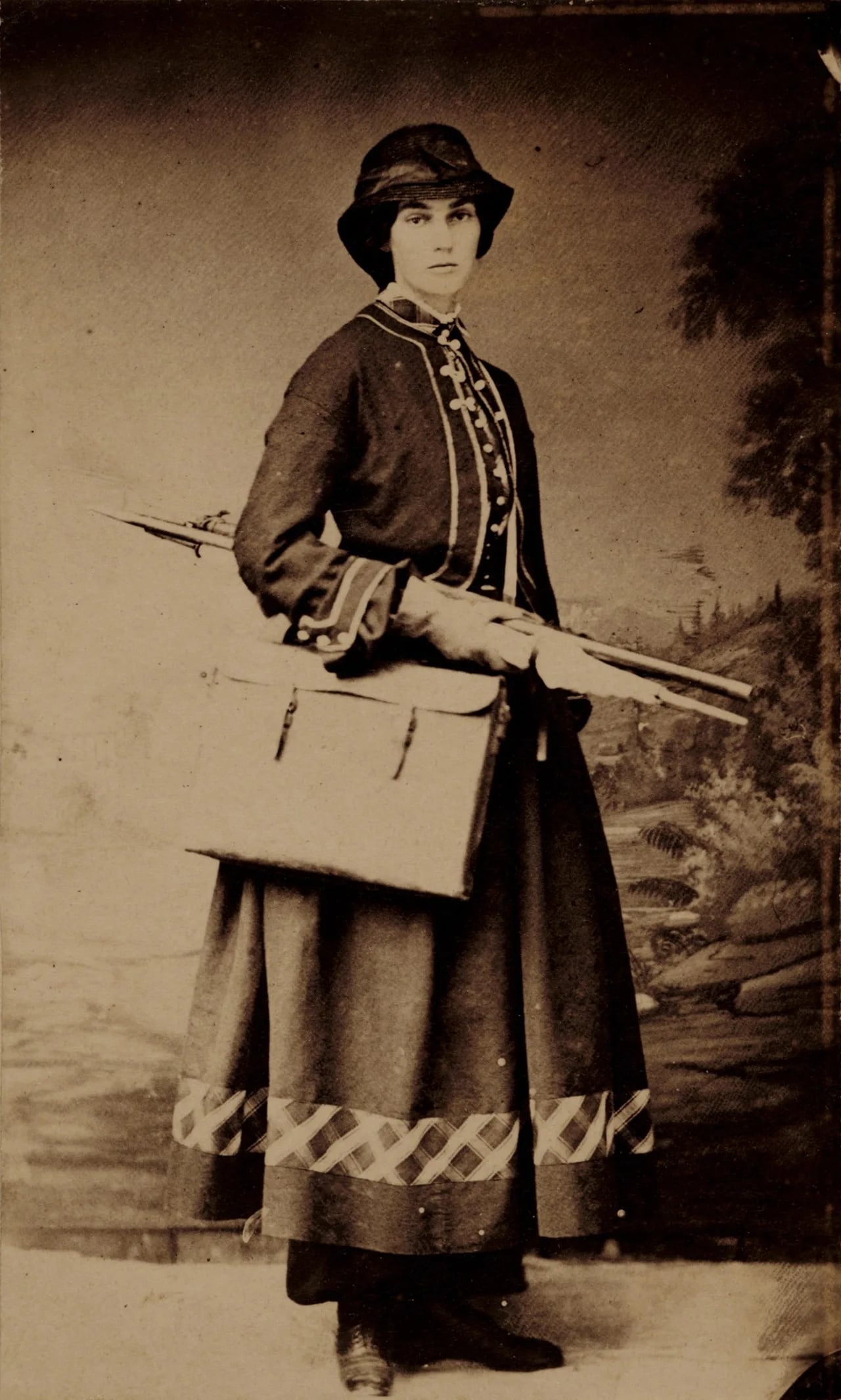 Porträt von Fidelia Bridges (1834–1923) – Gedenkseite