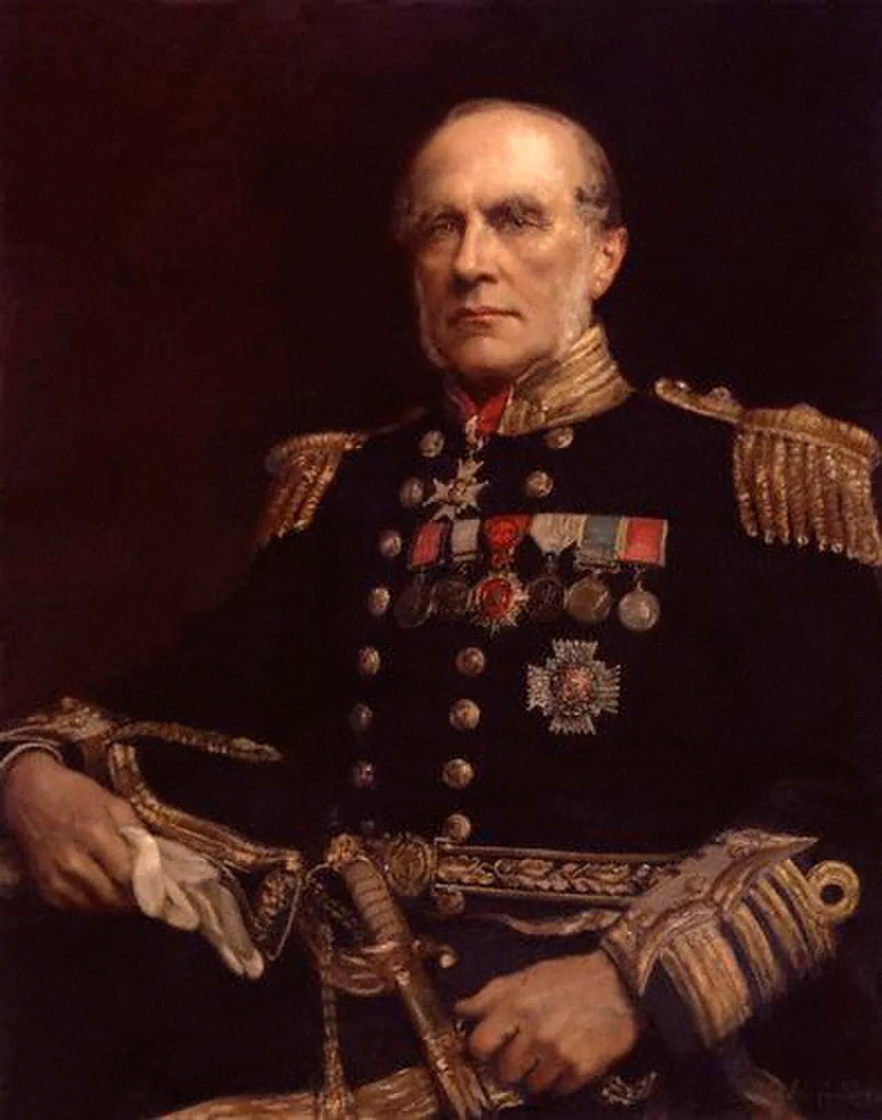 Portrait of Edward Inglefield (1820–1894) – memorial page