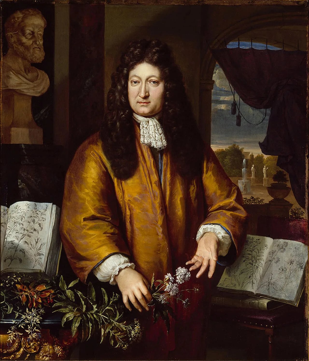 Portrait of Jan Commelin (1629–1692) – memorial page