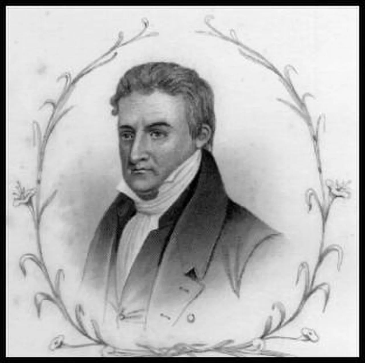 Portrait of Finis Ewing (1773–1841) – memorial page
