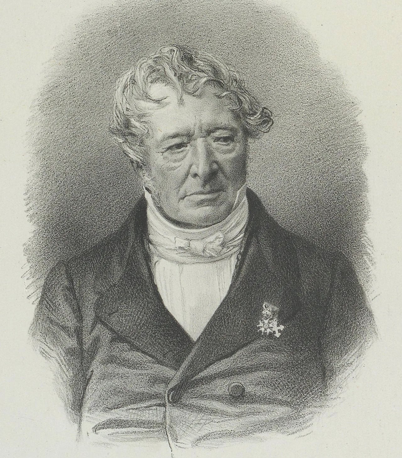 Porträt von Jacques-Joseph Champollion (1778–1867) – Gedenkseite