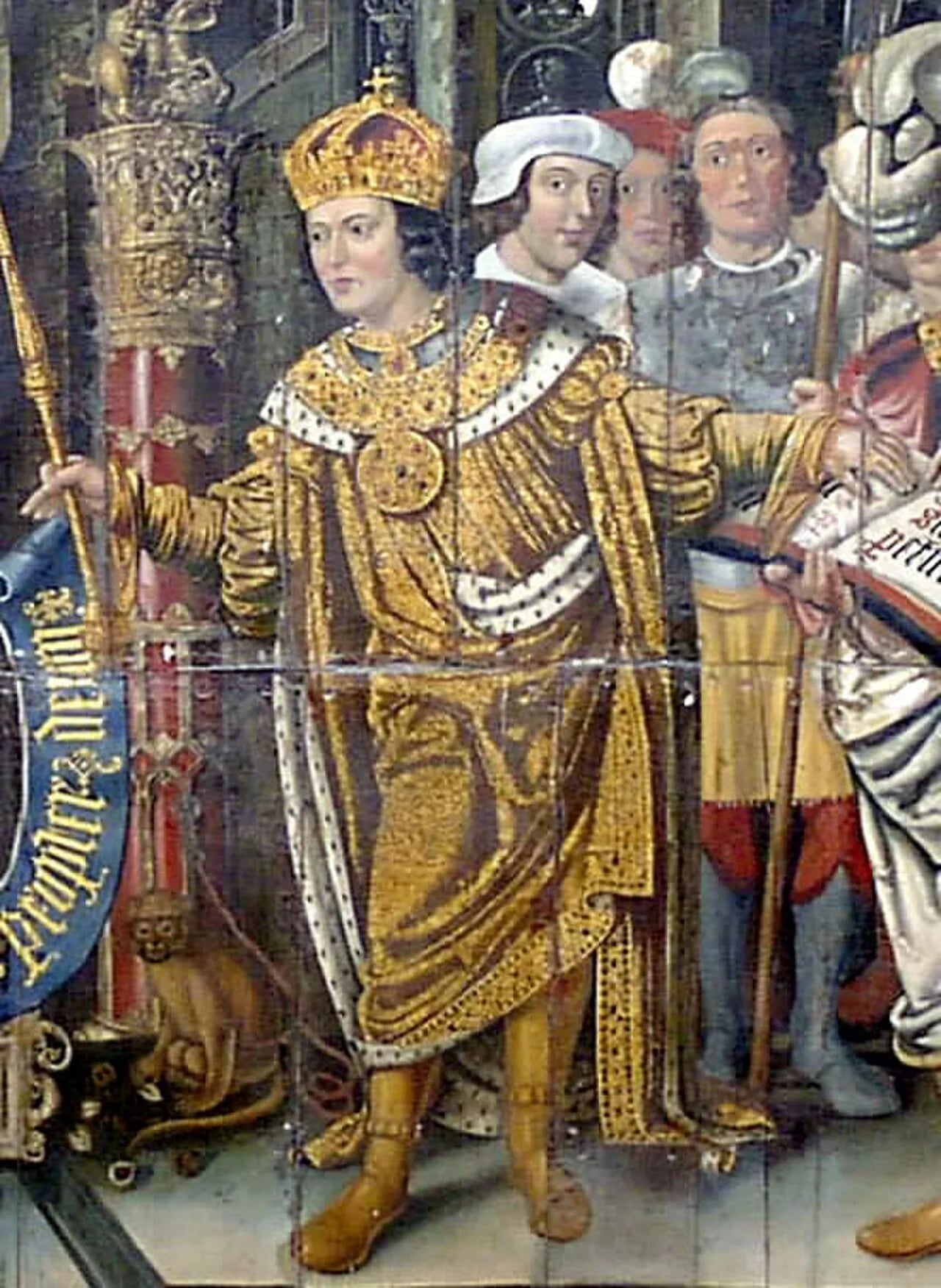 Porträt von Caedwalla (659–689) – Gedenkseite