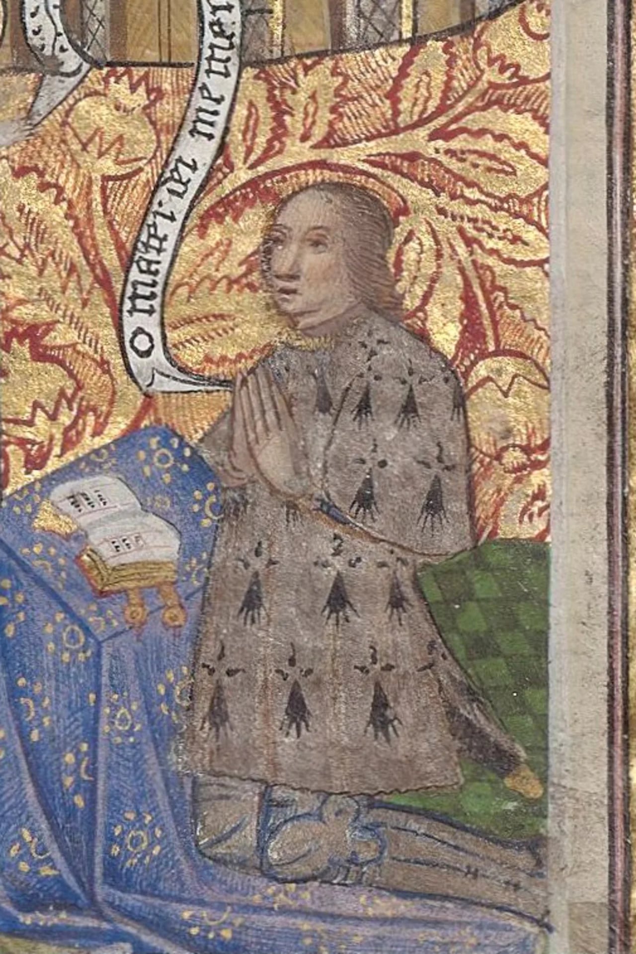 Porträt von Peter II, Herzog der Bretagne (1418–1457) – Gedenkseite