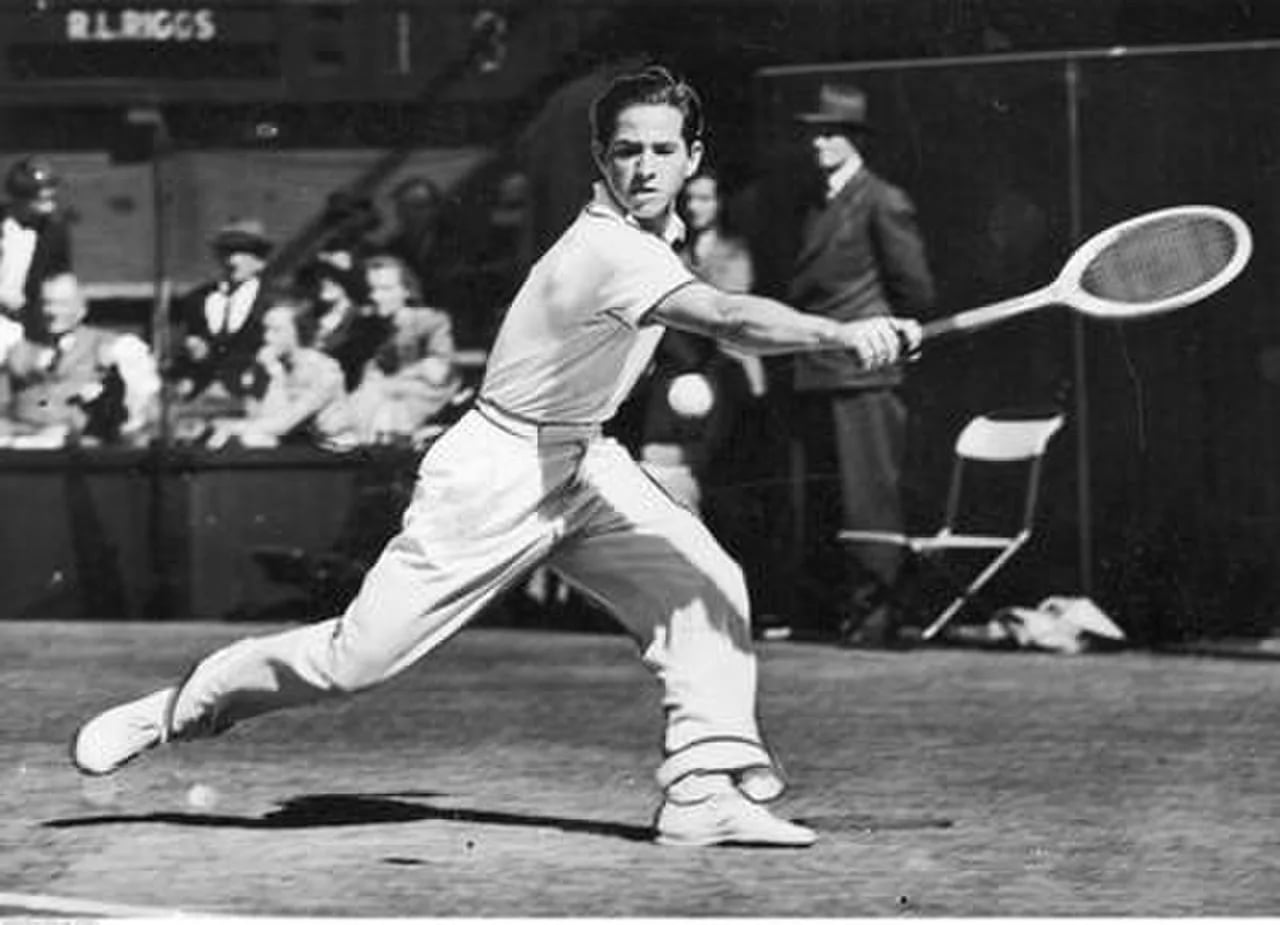 Porträt von Bobby Riggs (1918–1995) – Gedenkseite