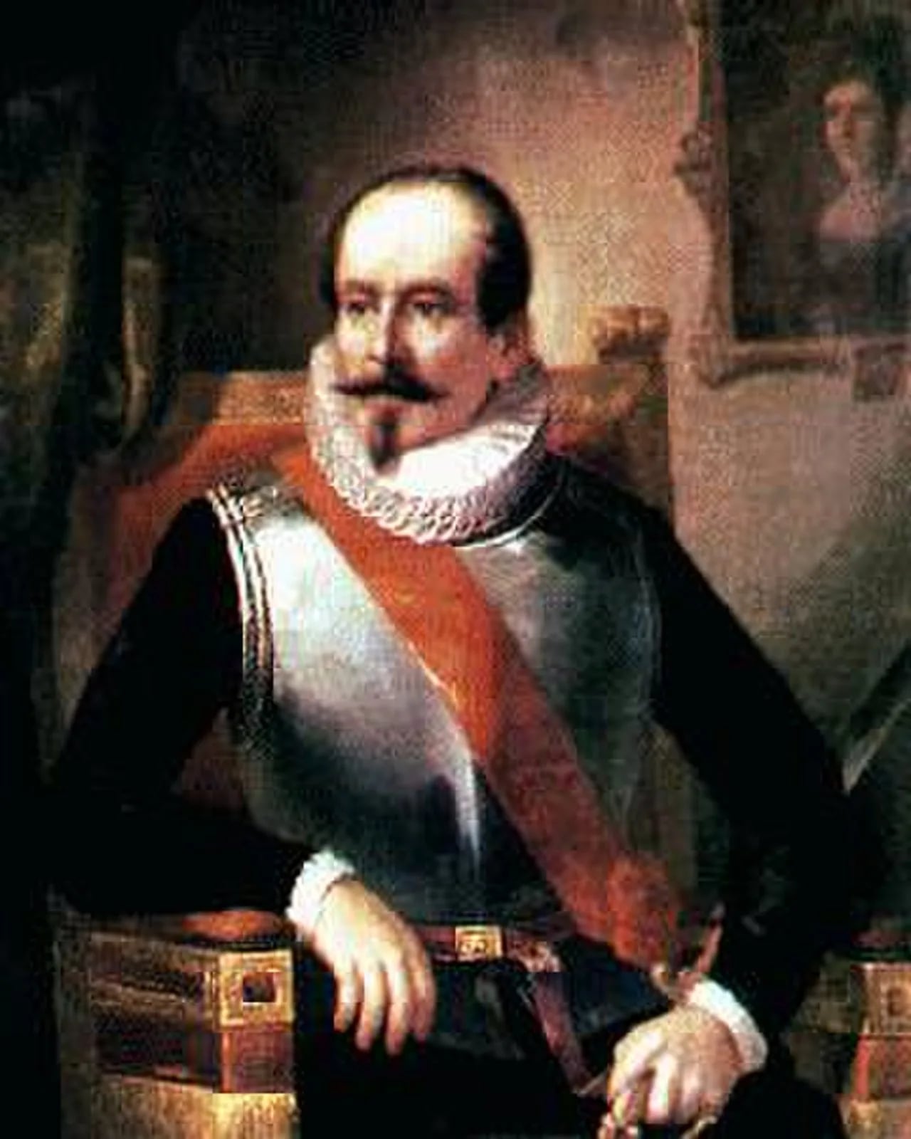 Porträt von Alonso de Ribera de Pareja (1560–1617) – Gedenkseite