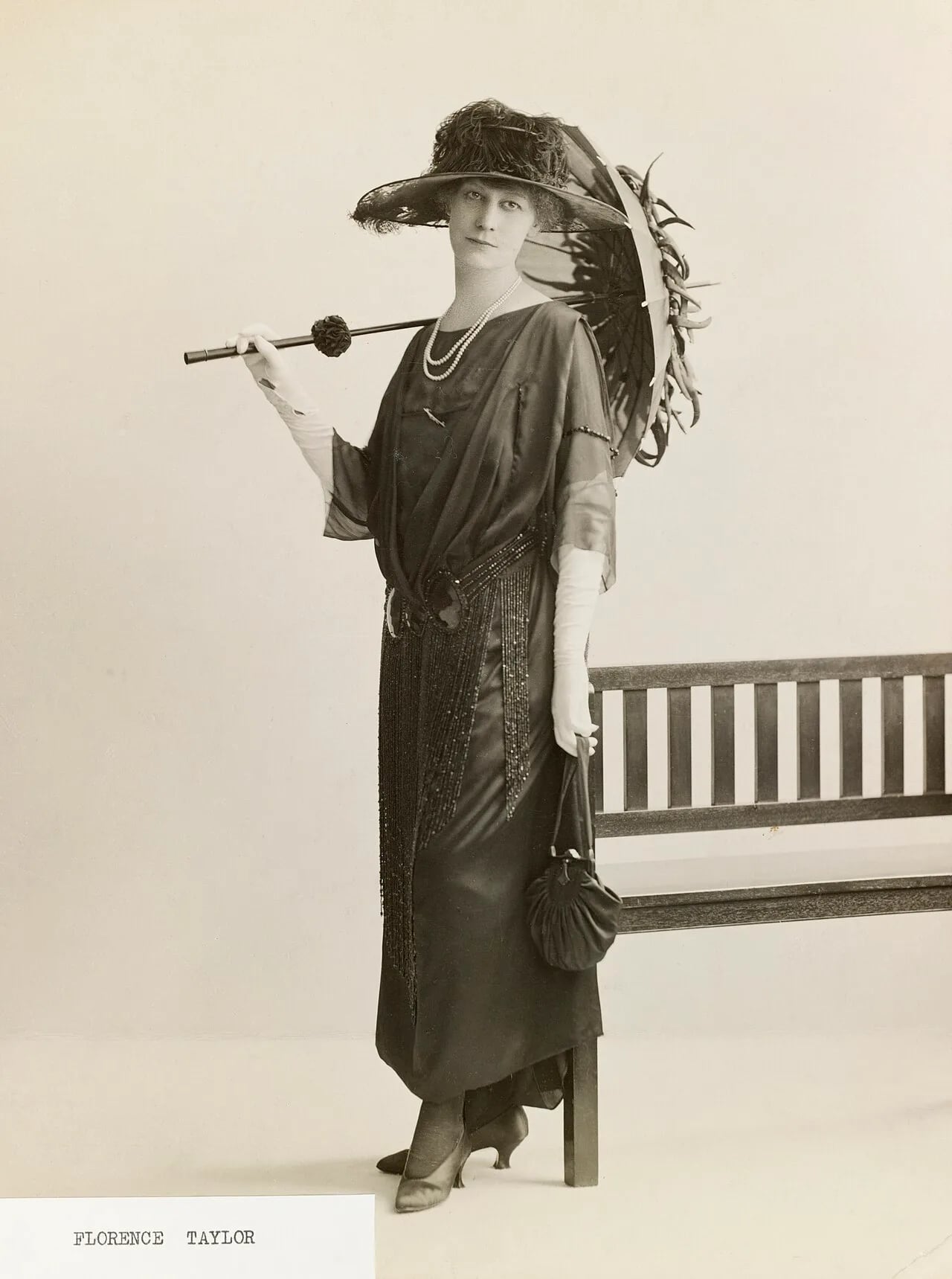 Porträt von Florence Mary Taylor (1879–1969) – Gedenkseite