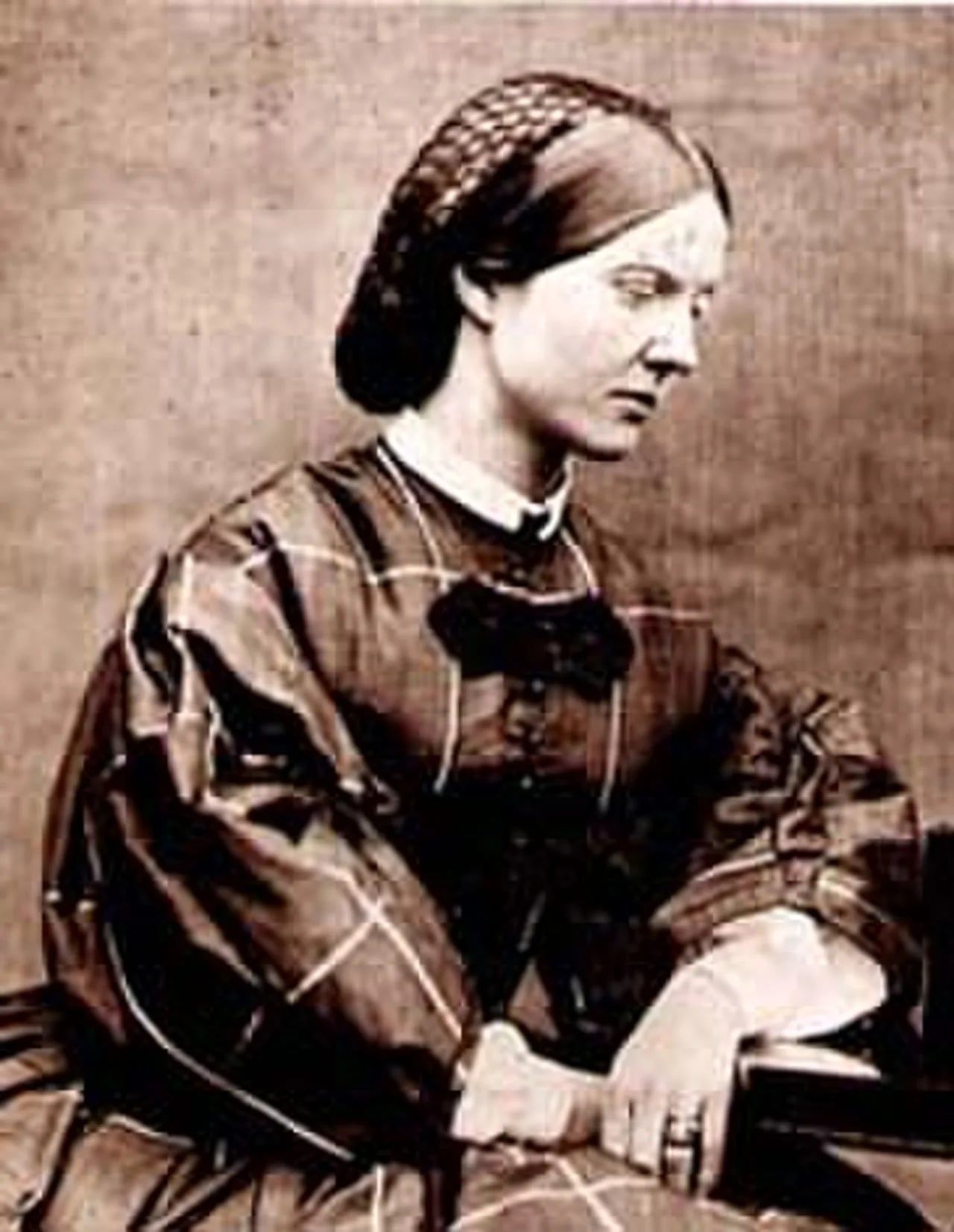 Porträt von Mary Ward (1827–1869) – Gedenkseite
