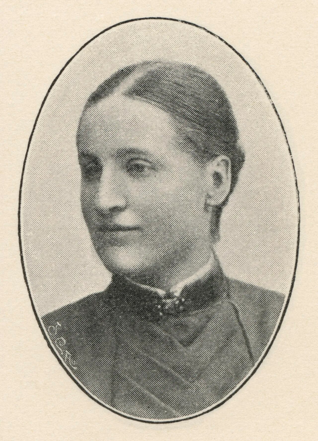 Porträt von Elisabet Karlsson (1861–1888) – Gedenkseite