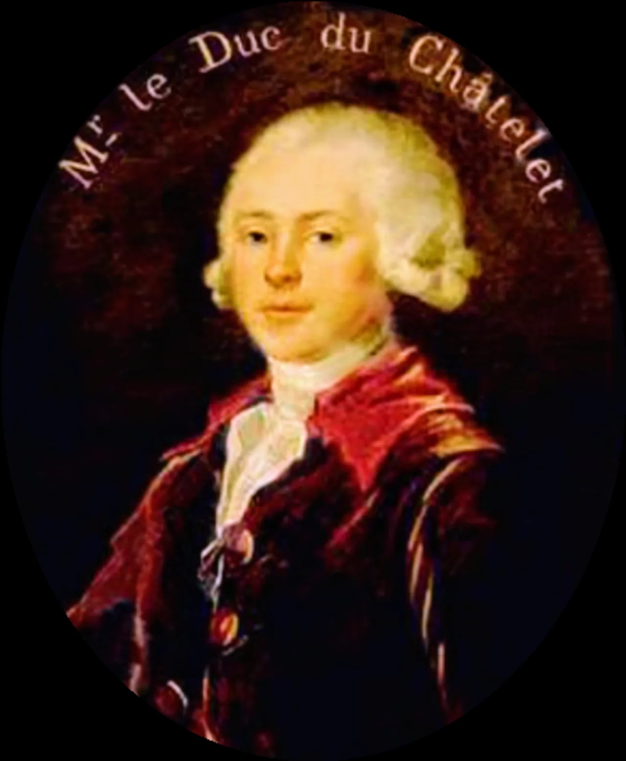 Porträt von Louis Marie Florent du Châtelet (1727–1793) – Gedenkseite