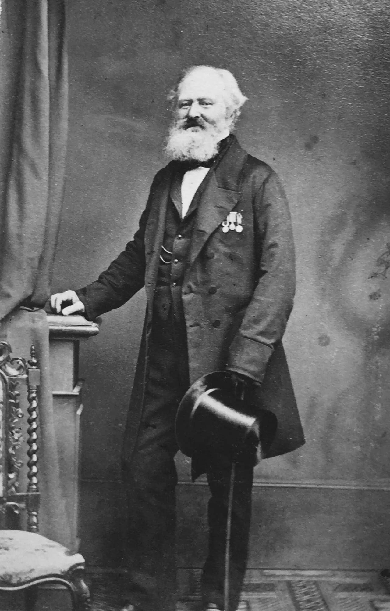 Portrait of Fortescue Graham (1794–1880) – memorial page