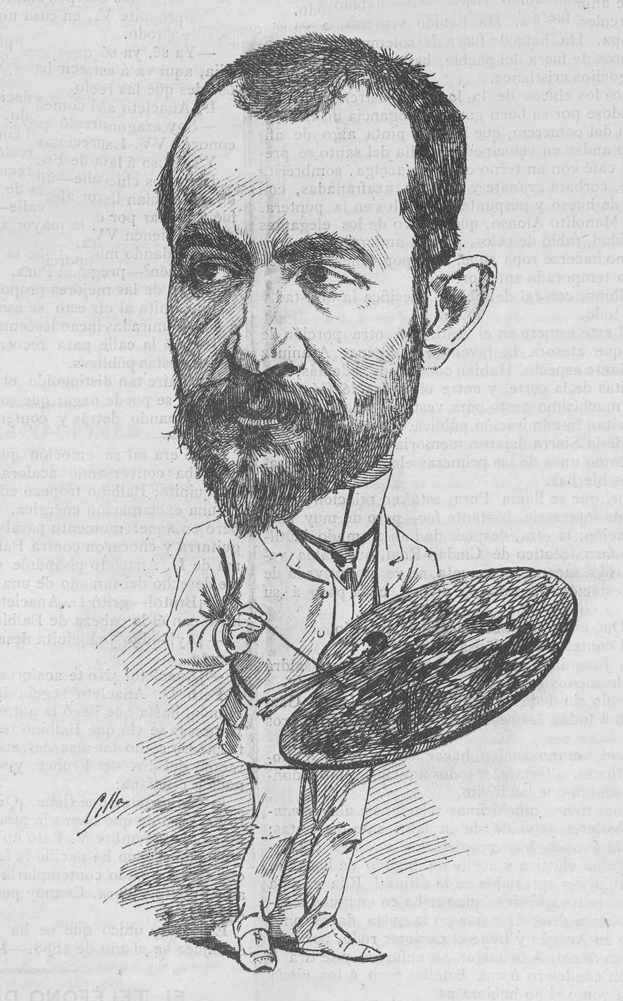 Porträt von Ángel Lizcano Monedero (1846–1929) – Gedenkseite