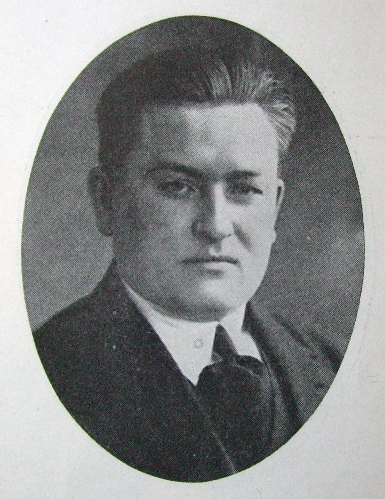 Portrait of Rickard Lindström (1894–1950) – memorial page