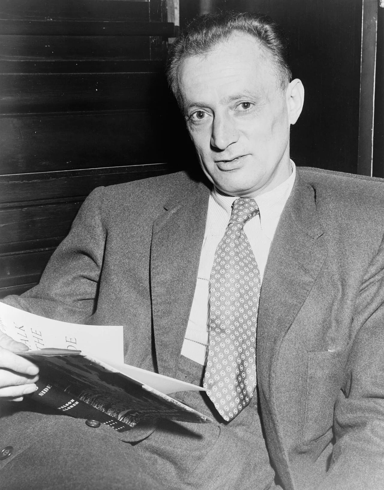 Porträt von Nelson Algren (1909–1981) – Gedenkseite