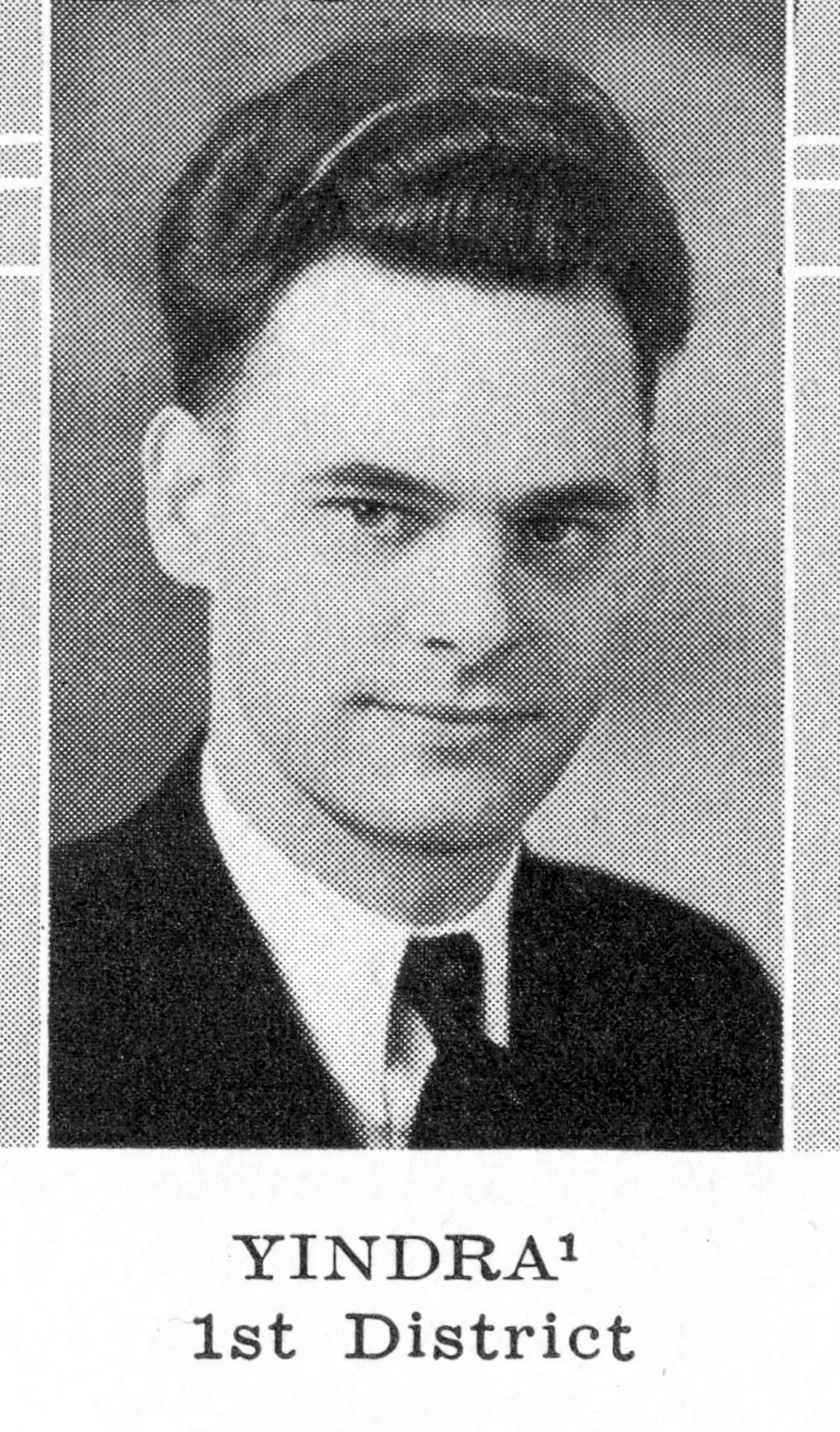 Portrait of Francis A. Yindra (1906–1972) – memorial page