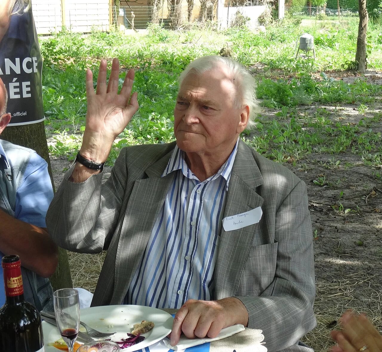 Porträt von Émile Messager (1929–2017) – Gedenkseite