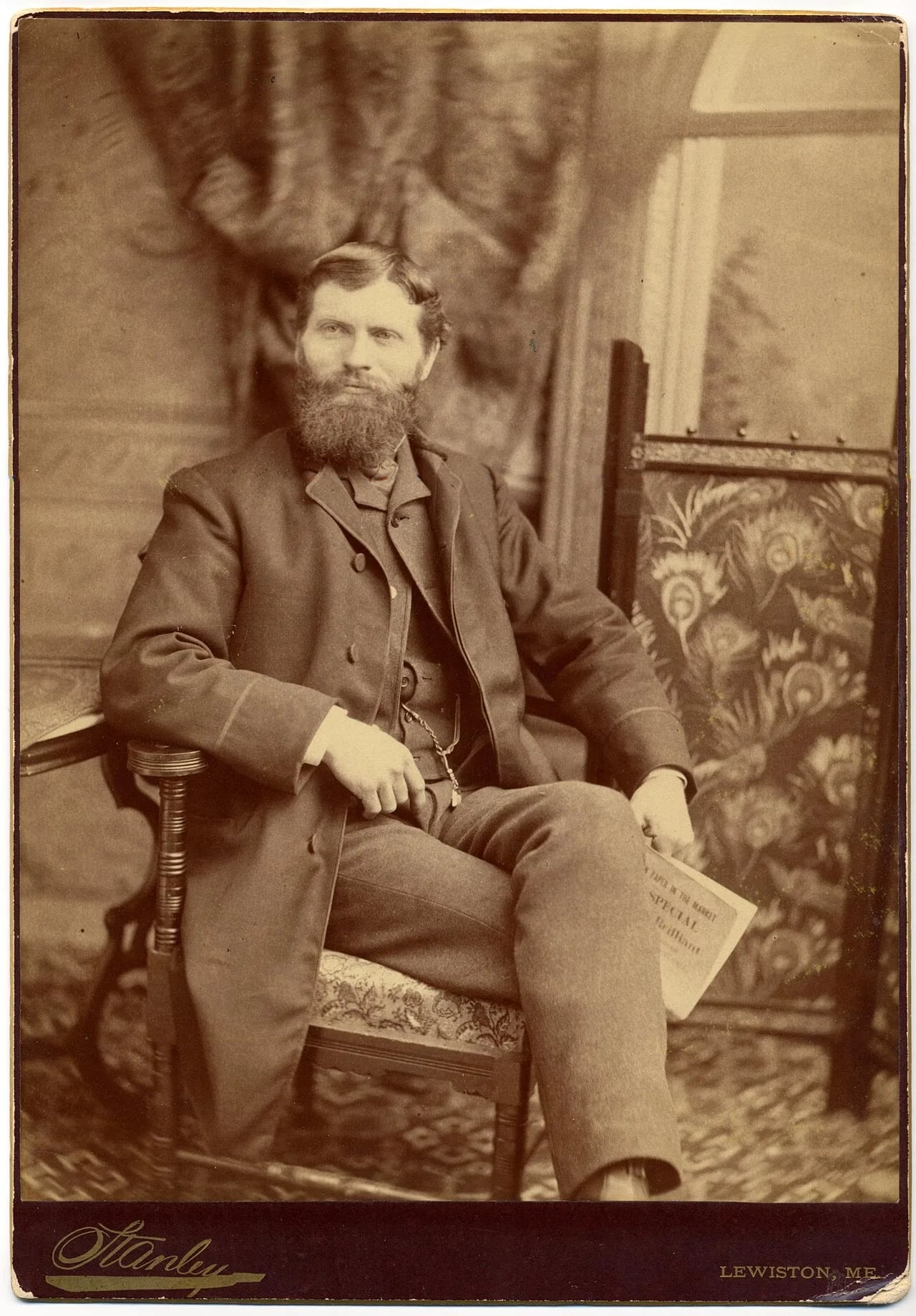 Portrait of Francis Edgar Stanley (1849–1918) – memorial page