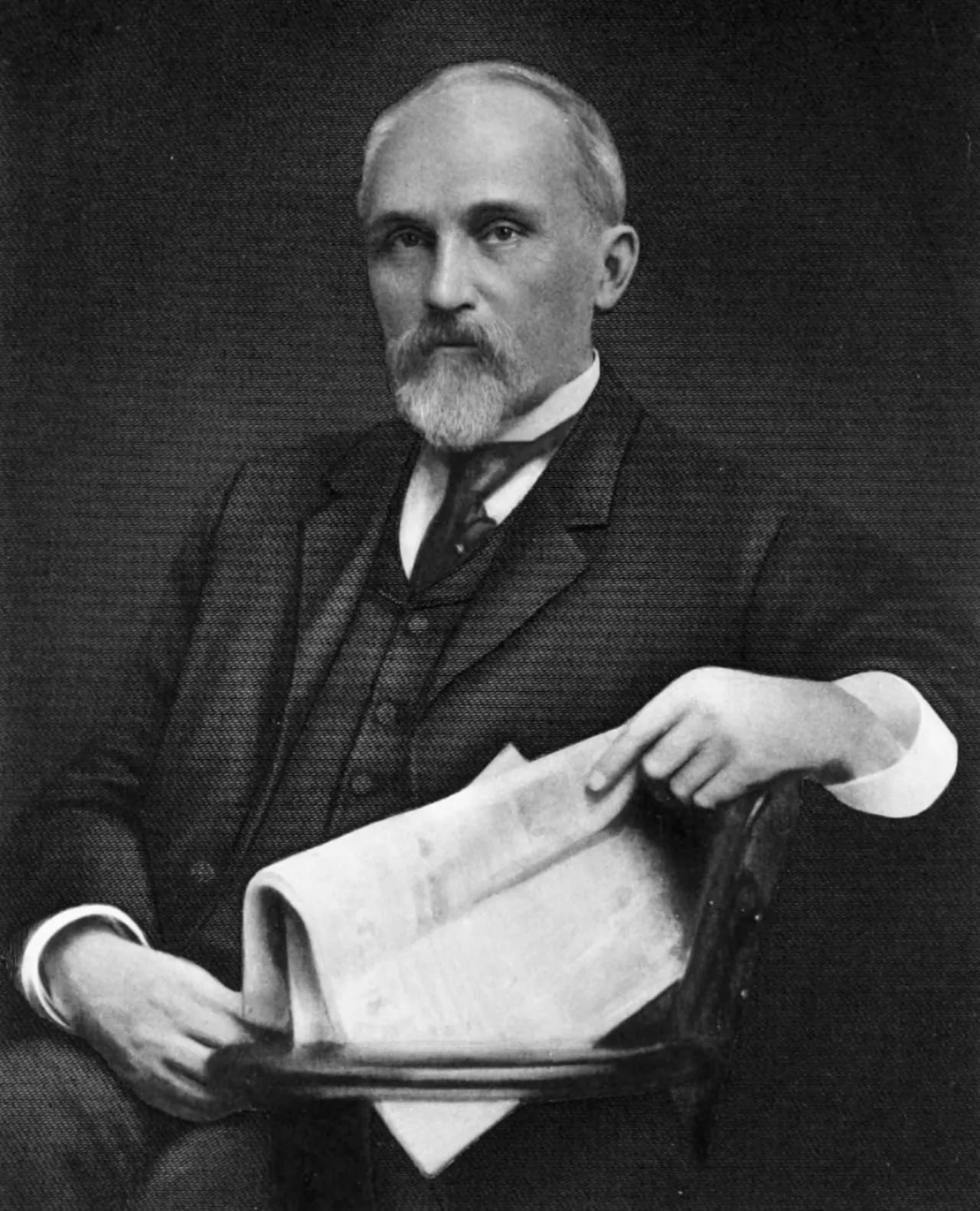 Porträt von Francis Eugene Nipher (1847–1926) – Gedenkseite
