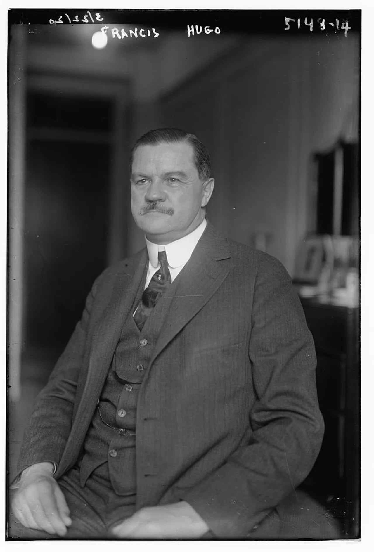 Portrait of Francis Hugo (1870–1930) – memorial page