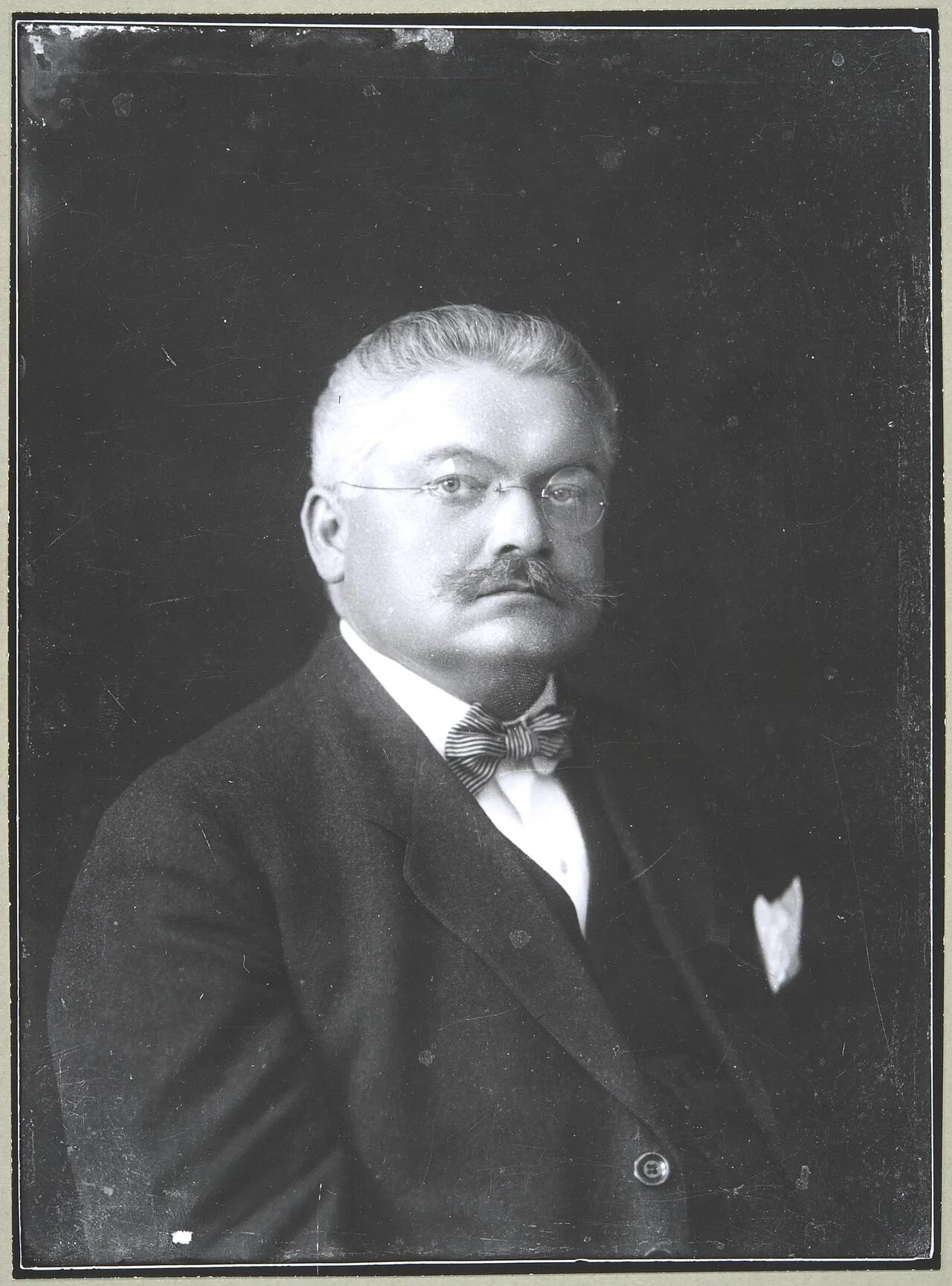 Portrait of Severin Johansson (1879–1929) – memorial page