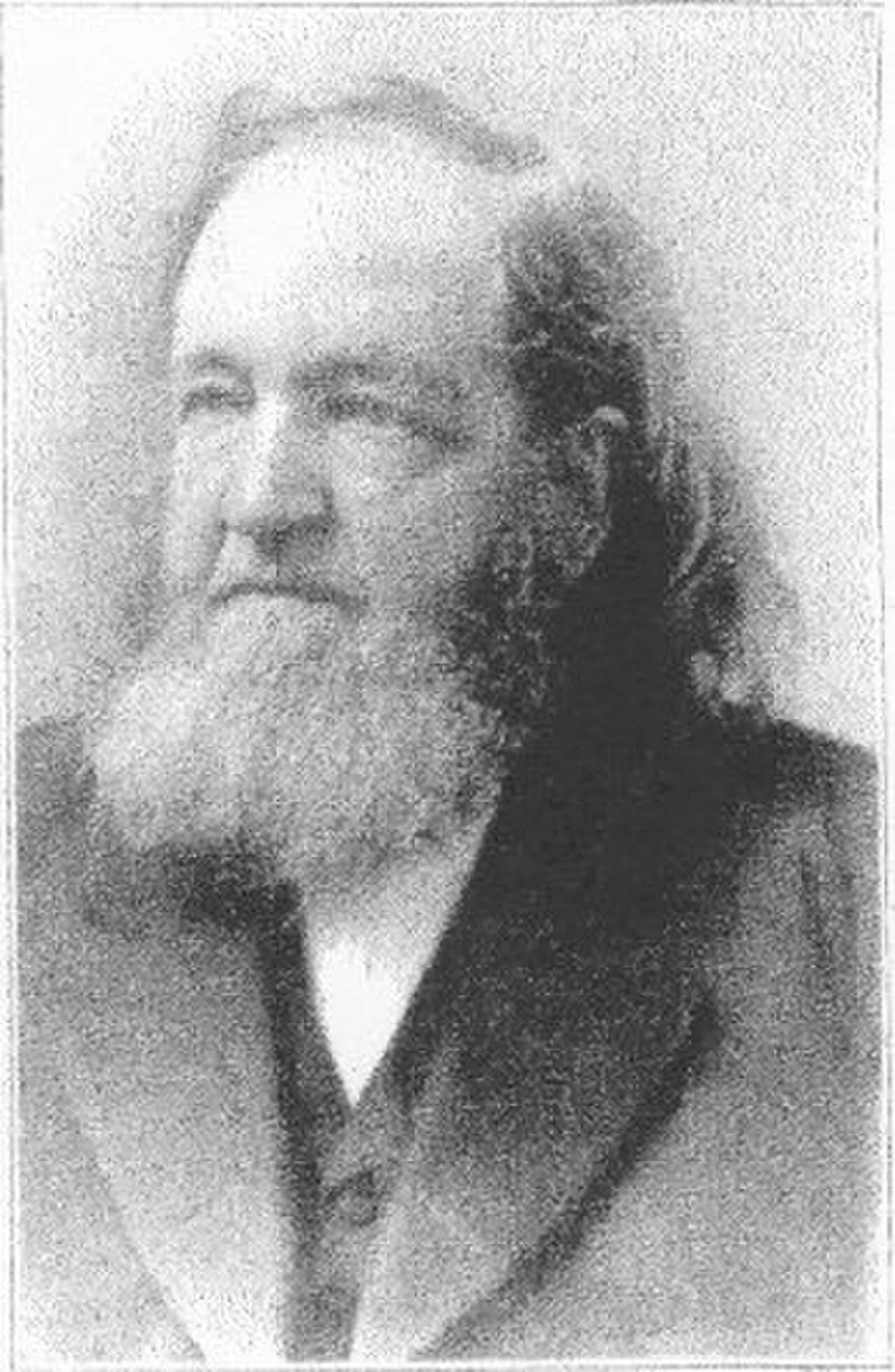 Porträt von Francis Paddock (1814–1889) – Gedenkseite